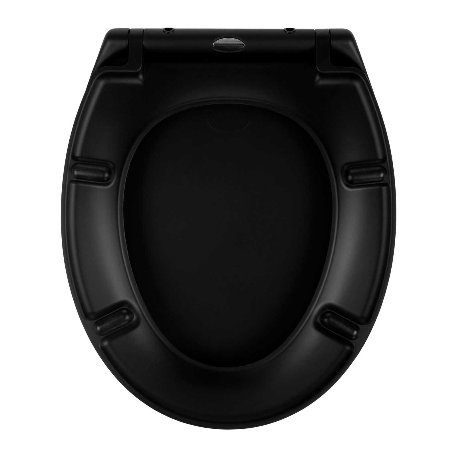 Toilettensitz mit Absenkautomatik Duroplast schwarz