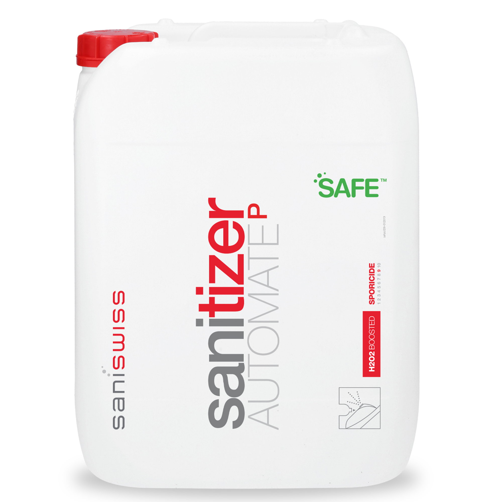 Désinfectant pour surfaces | Distributeur automatique Saniswiss Sanitizer P