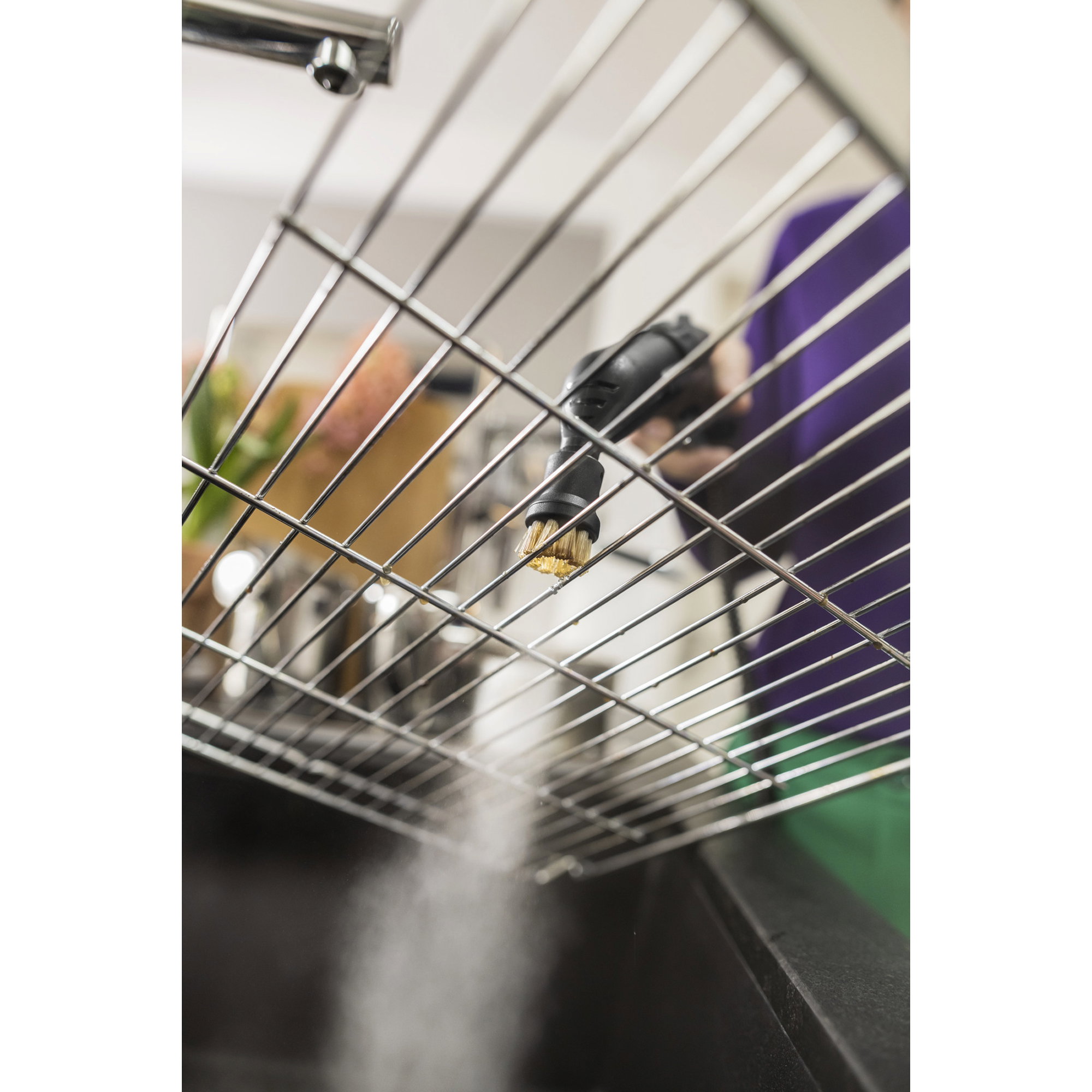 Grillbürste, Backenreiniger, Küchenreiniger, Schrubber, Spülwerkzeug