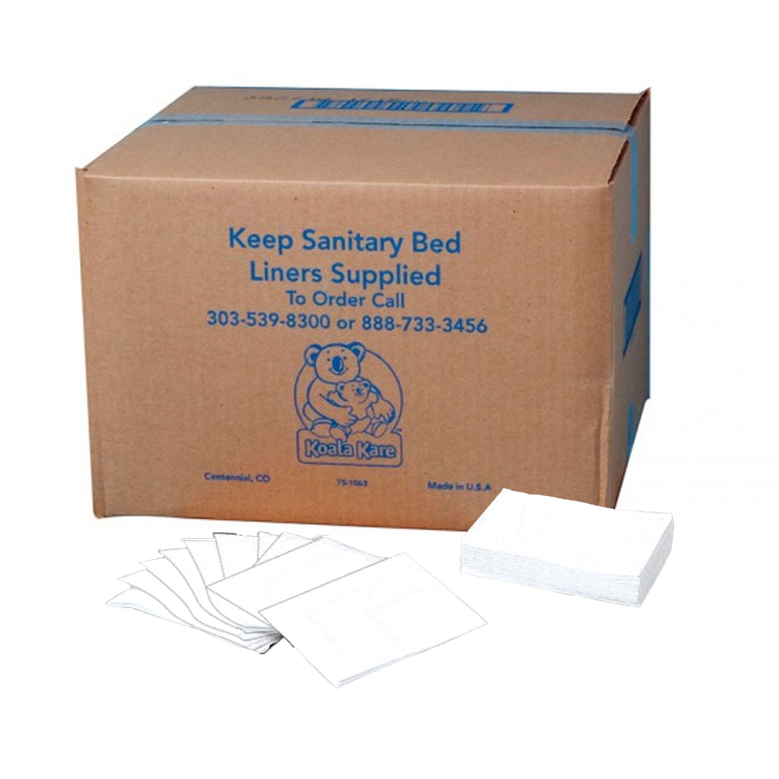 Materassini fasciatoio per fasciatoi Koala Kare 3 veli in cellulosa