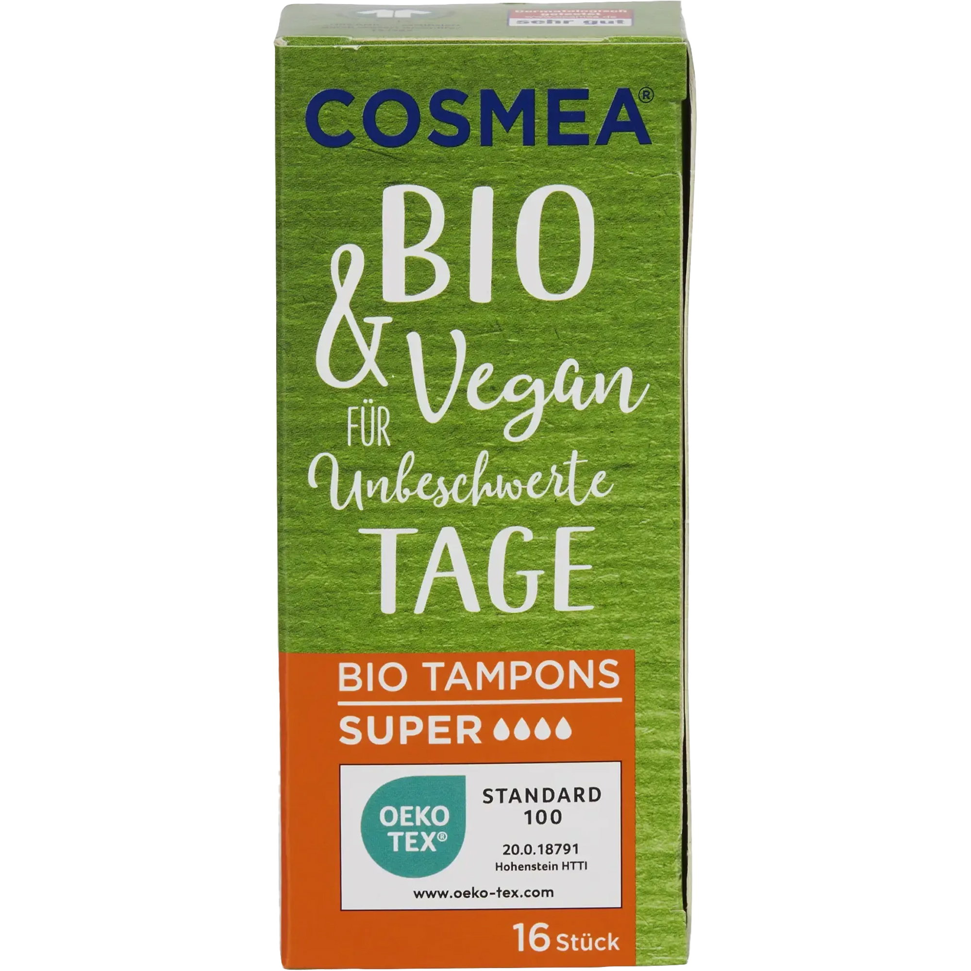 Tampons Super | Bio | Cosmea