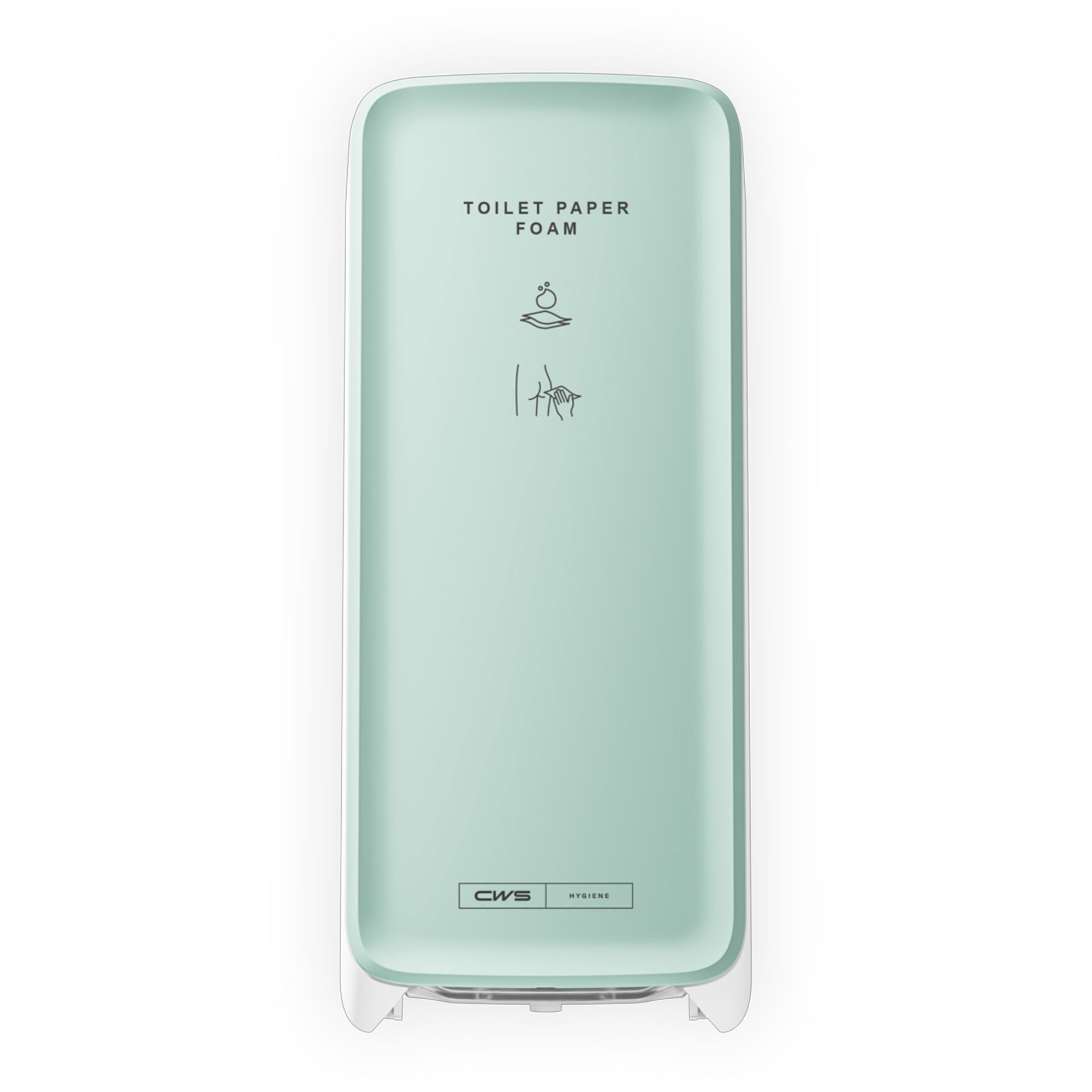 Toilettenpapierbefeuchter | 600 ml | Touchless | Mint | CWS PureLine Toiletpaper Foam Non-Touch
