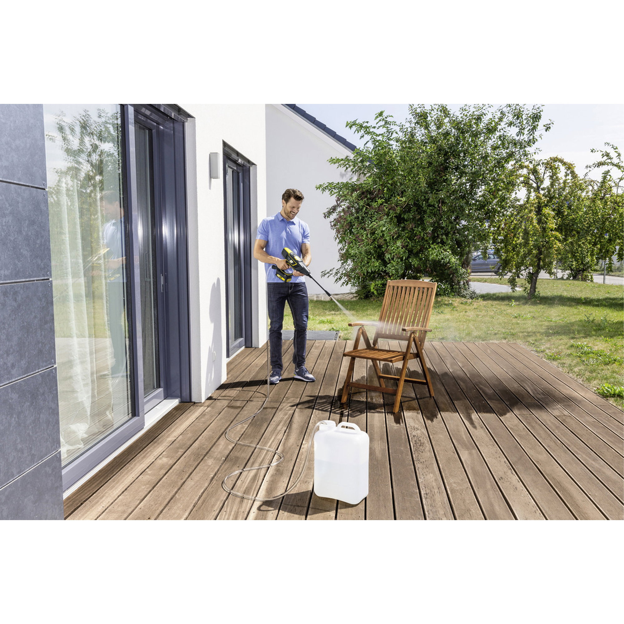 Garten, Holzdecke, Gartenanwendung, Pressure Washer, Tank