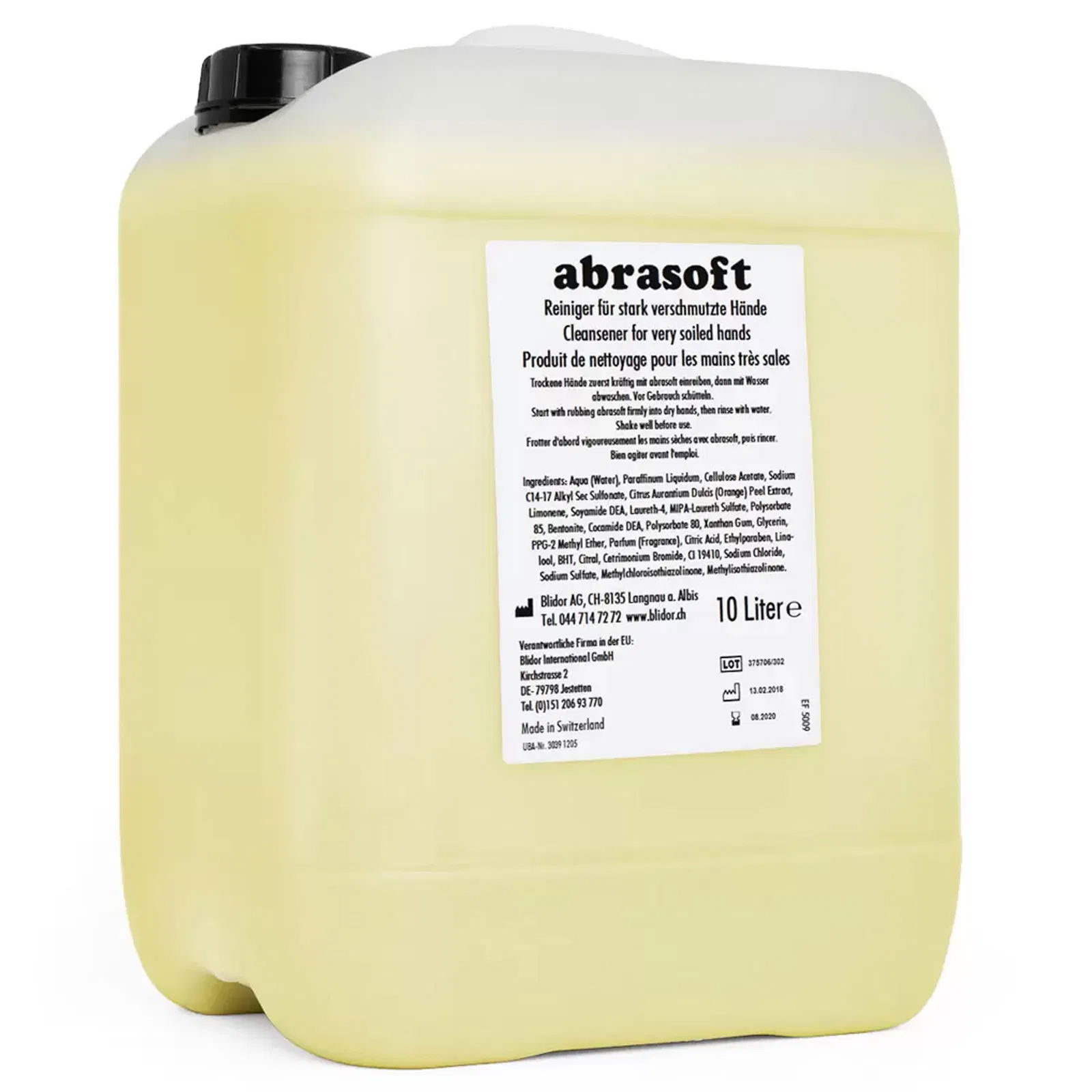 Handwaschpaste abrasoft 10 Liter Kanister