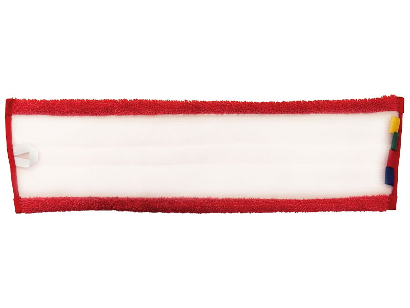 Moppbezug NuTex Microfast Velcro rot