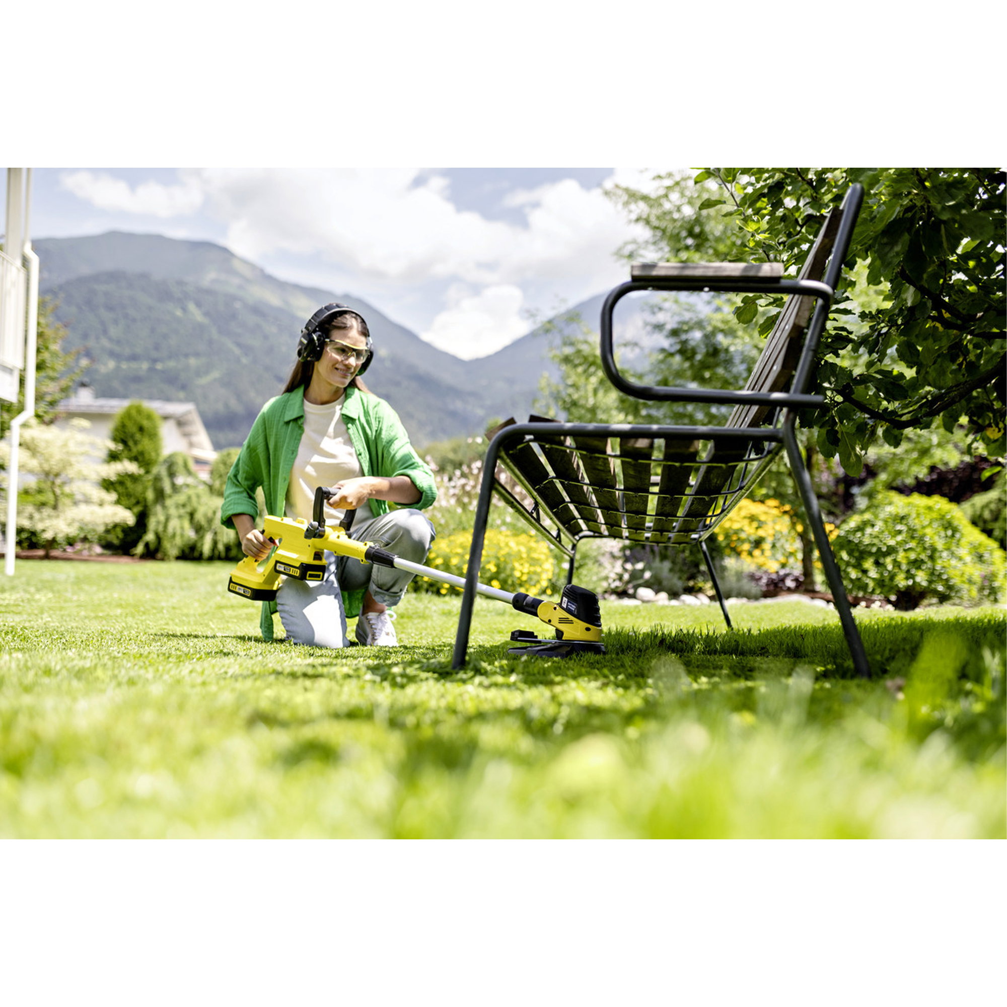 Garten, Schutzbrille, Säge, Sichel, Werkzeug