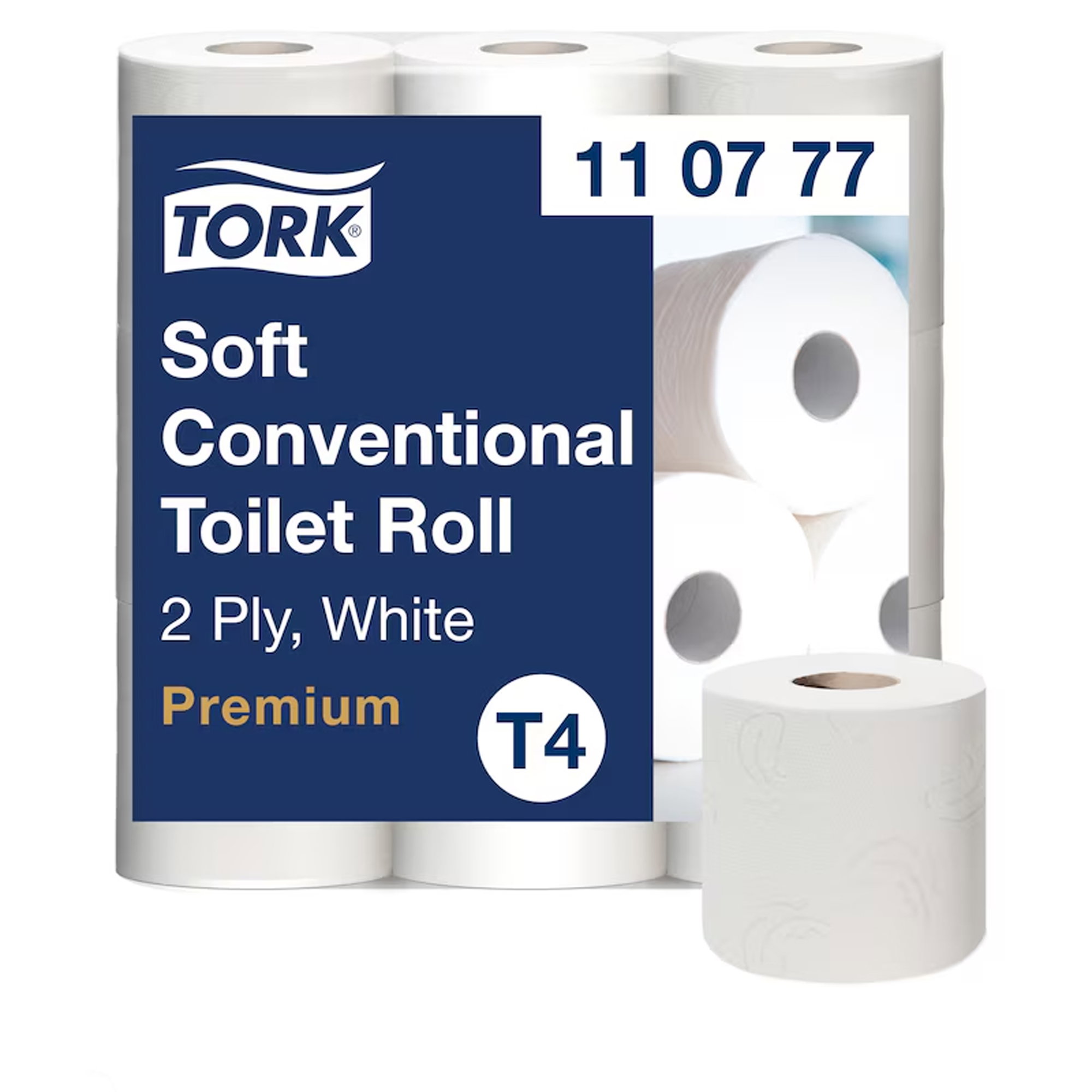 Toilettenpapier | 2-lagig | Zellstoff | 66 m | Tork 110777 T4