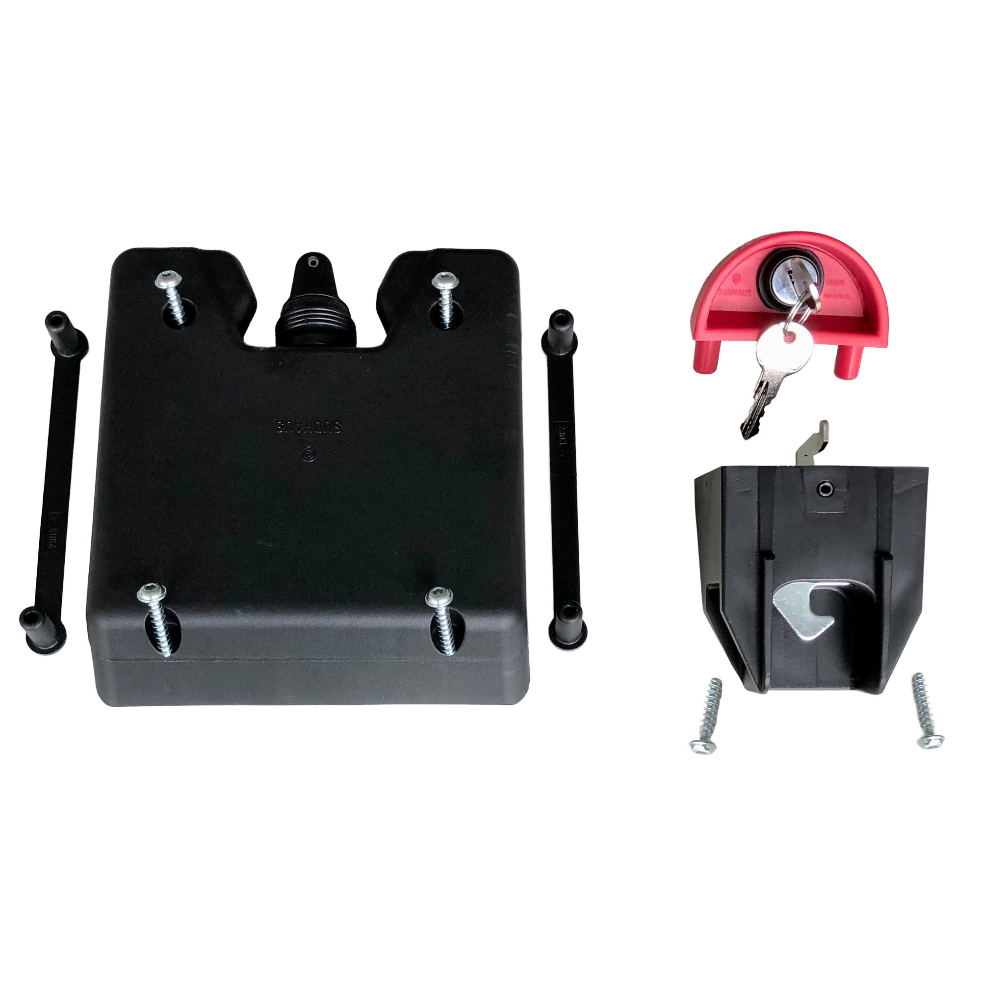 Automatisches Kippschloss SUDHAUS | für 4-Rad Container | Vercon