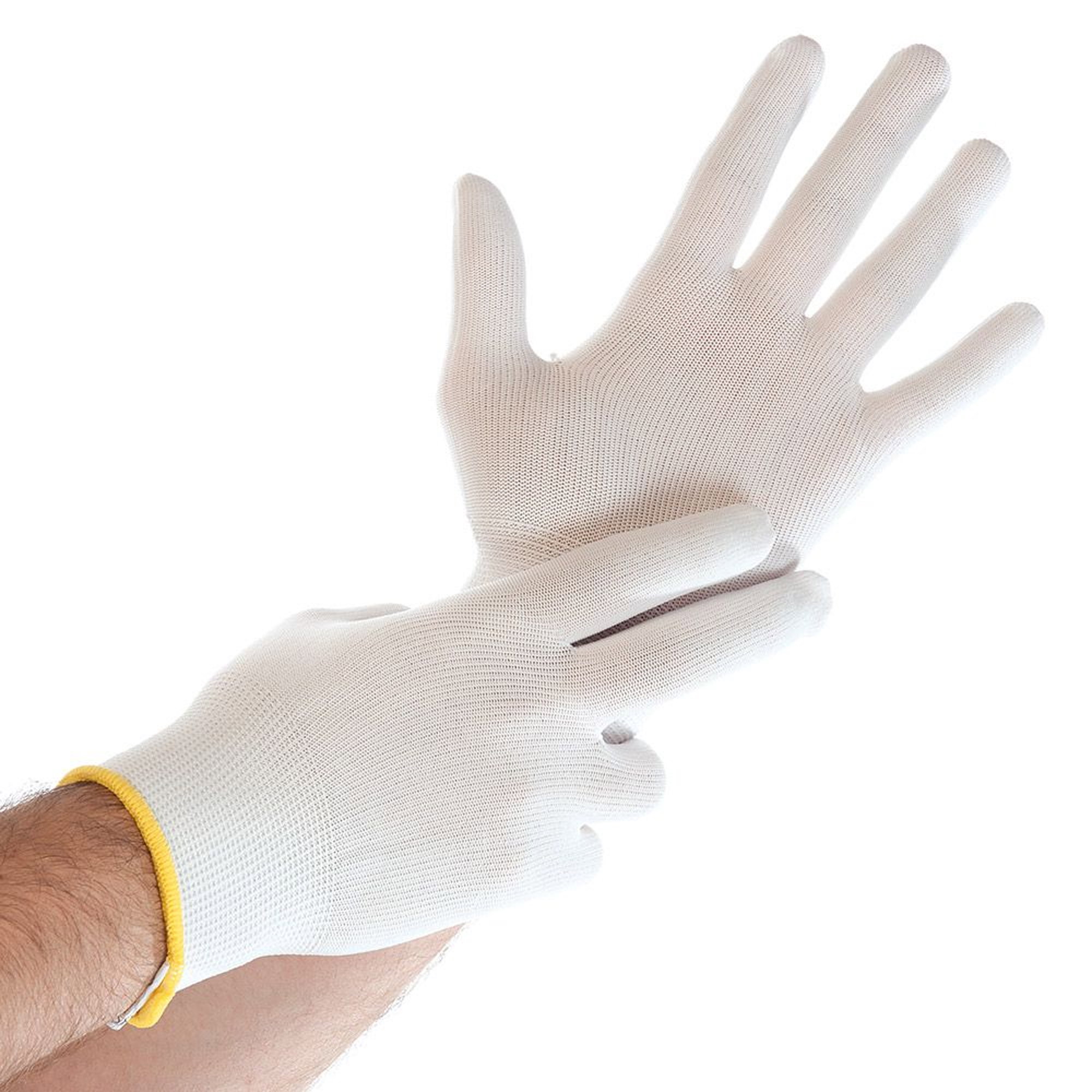 Handschuh, Baumwollhandschuh, Schutzhandschuh, Einzelnähte, Beidseitig getragen