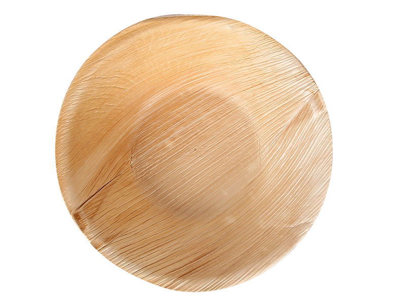 Bio Schale rund Palmblatt