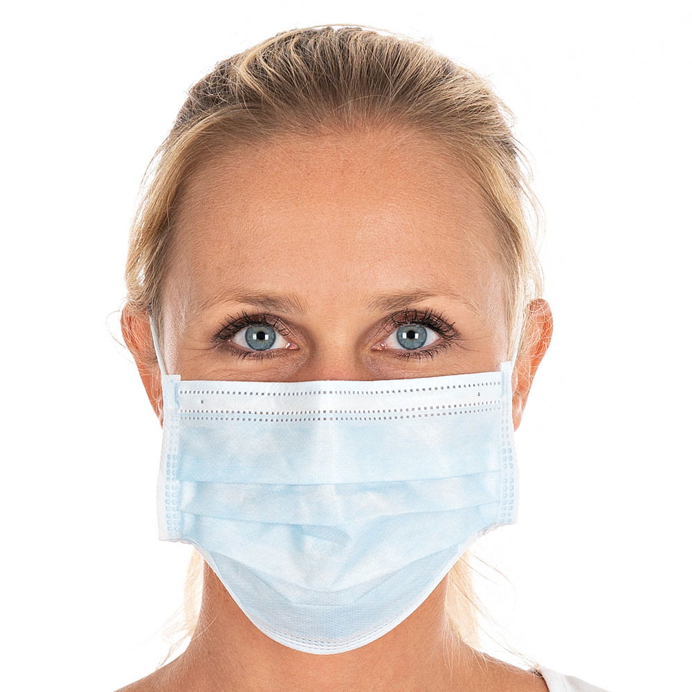 Masque de protection médical type llR 3 couches