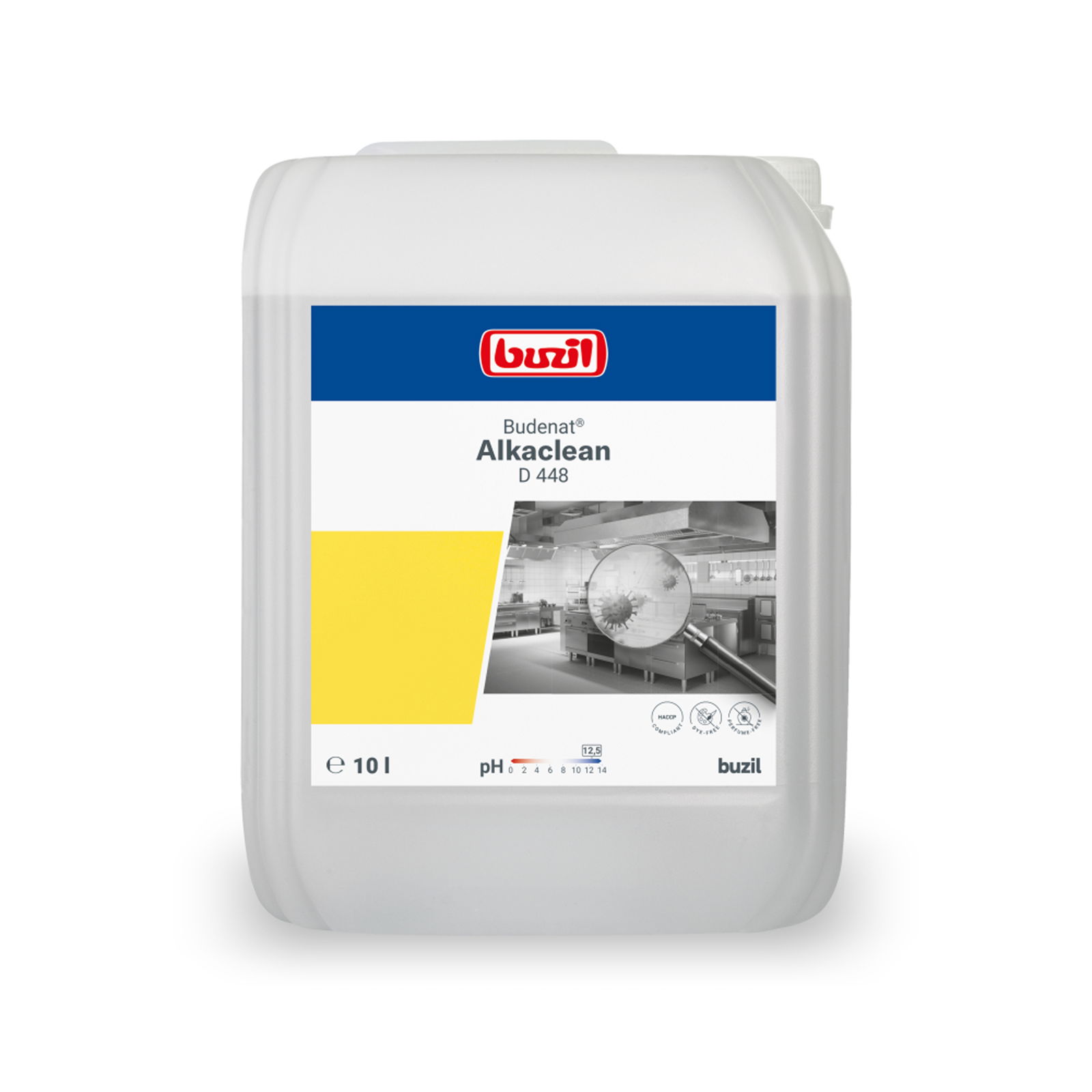 Buzil Budenat Alkaclean D448-0010RA Flächendesinfektionsmittel