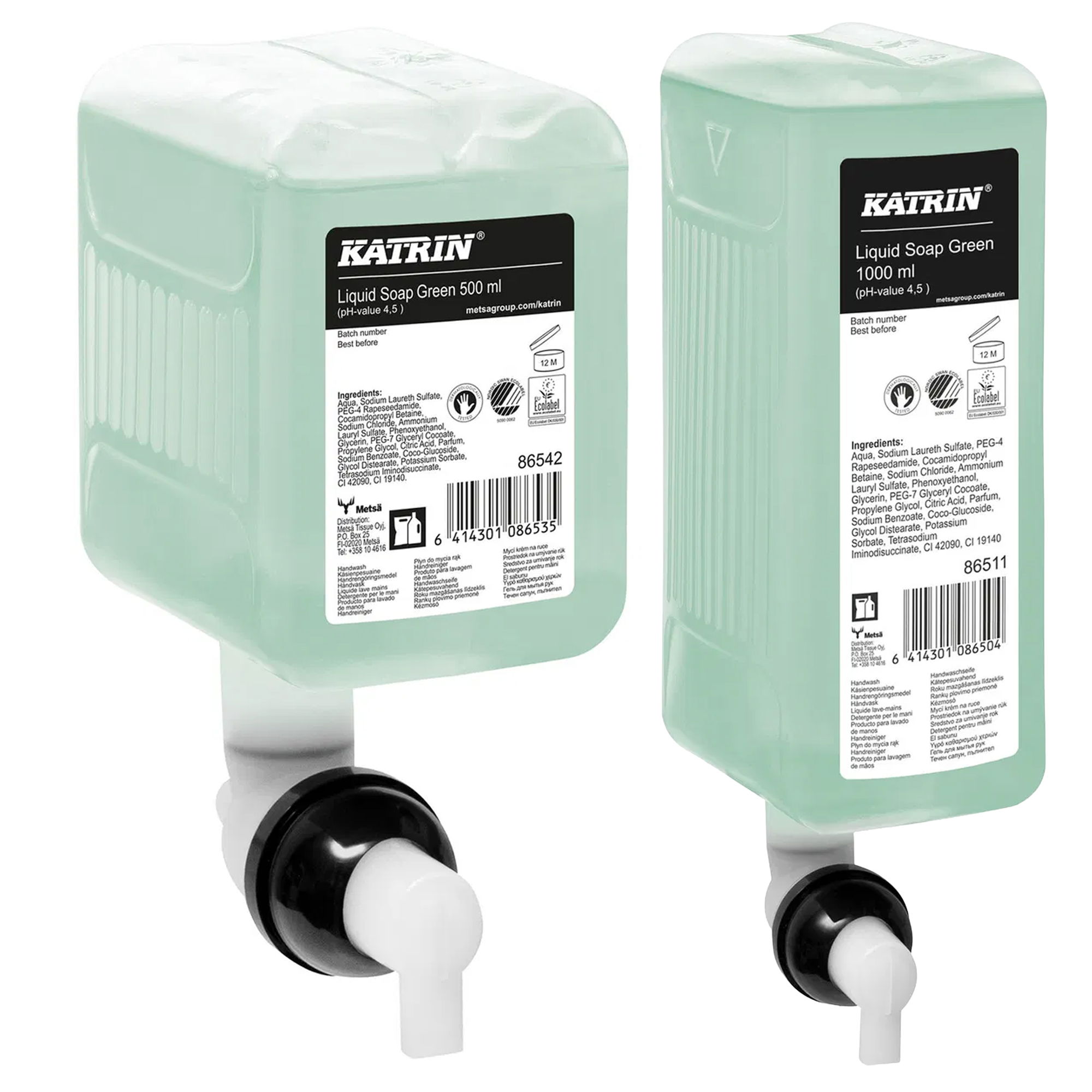 Savon liquide | 500 ml & 1'000 ml | Katrin Green