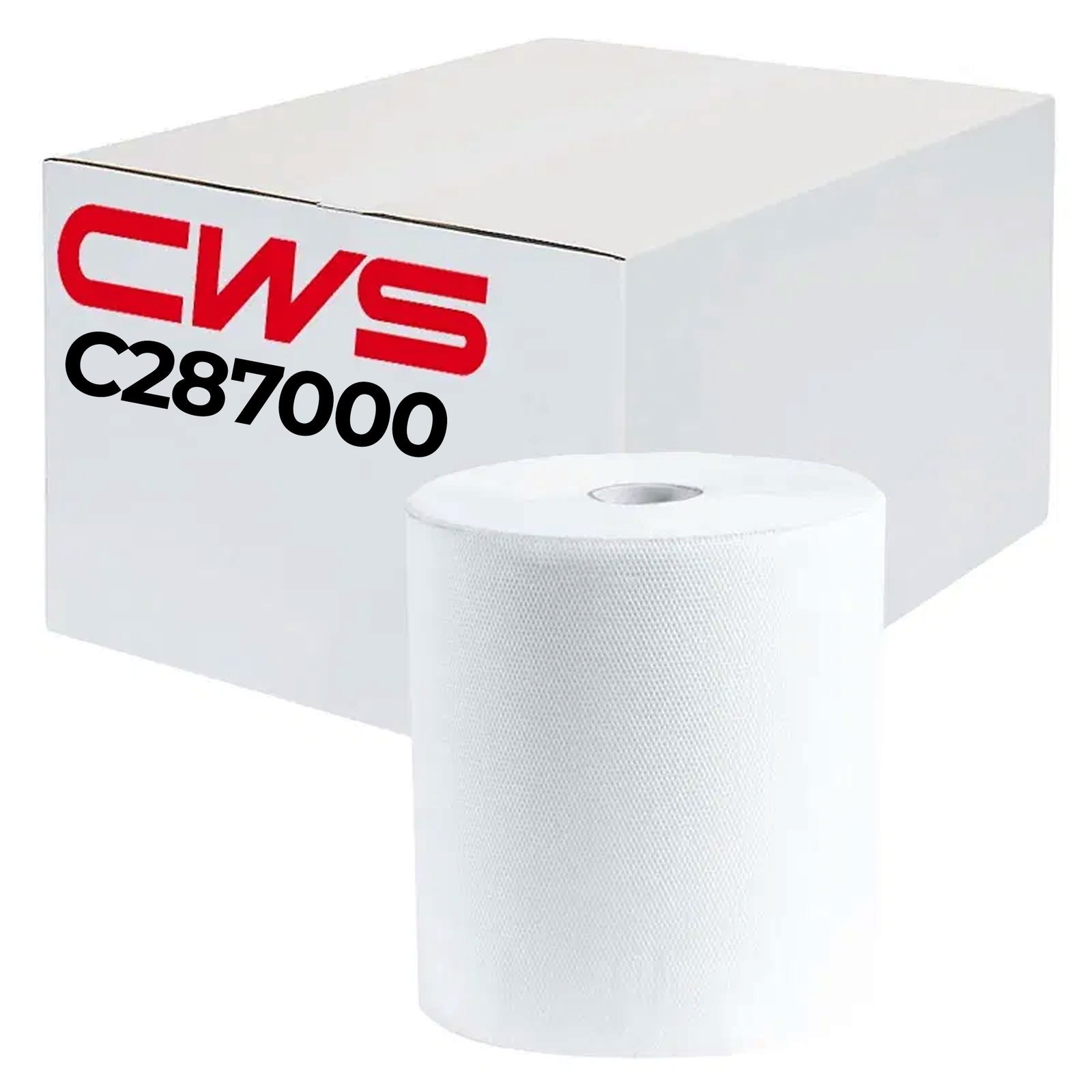 Rotolo di asciugamani di carta CWS C287000 2 veli in cellulosa 150 m