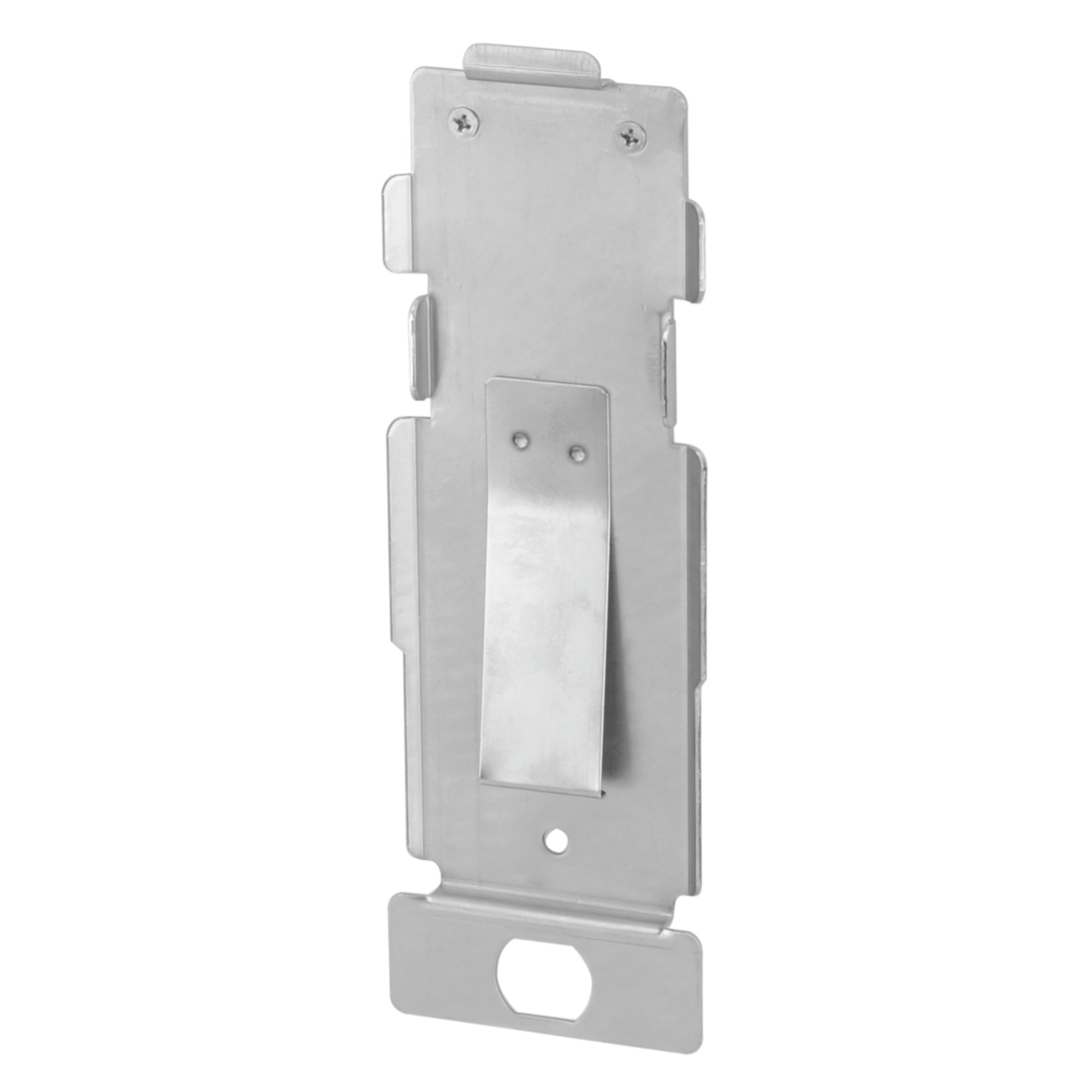 ingo-man® Rückwand Edelstahl, metall, halter, schnappverschluss, beschlag, montage