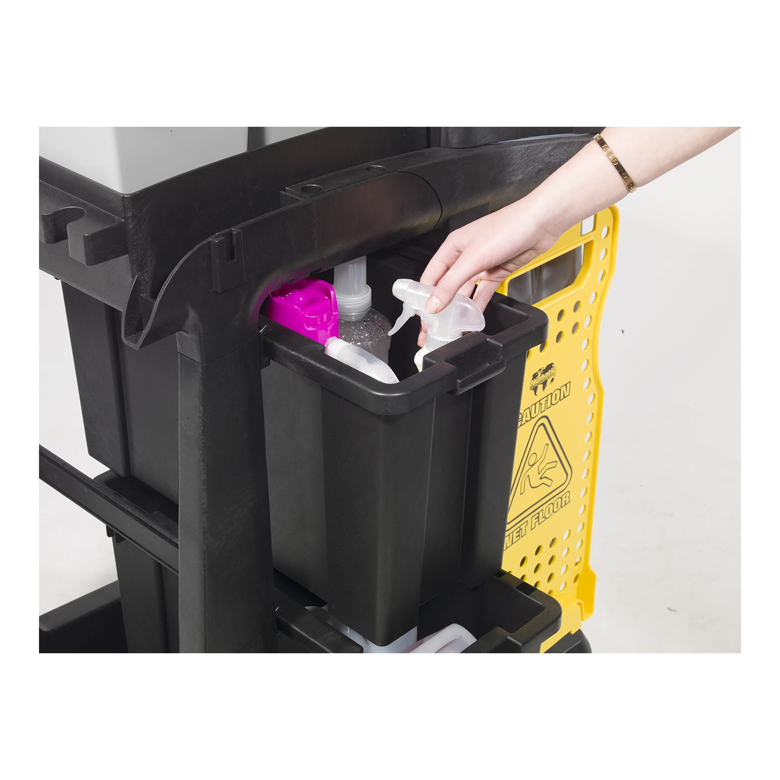 Numatic 101043V Reinigungswagen EcoMatic EM 5B Ablagebox