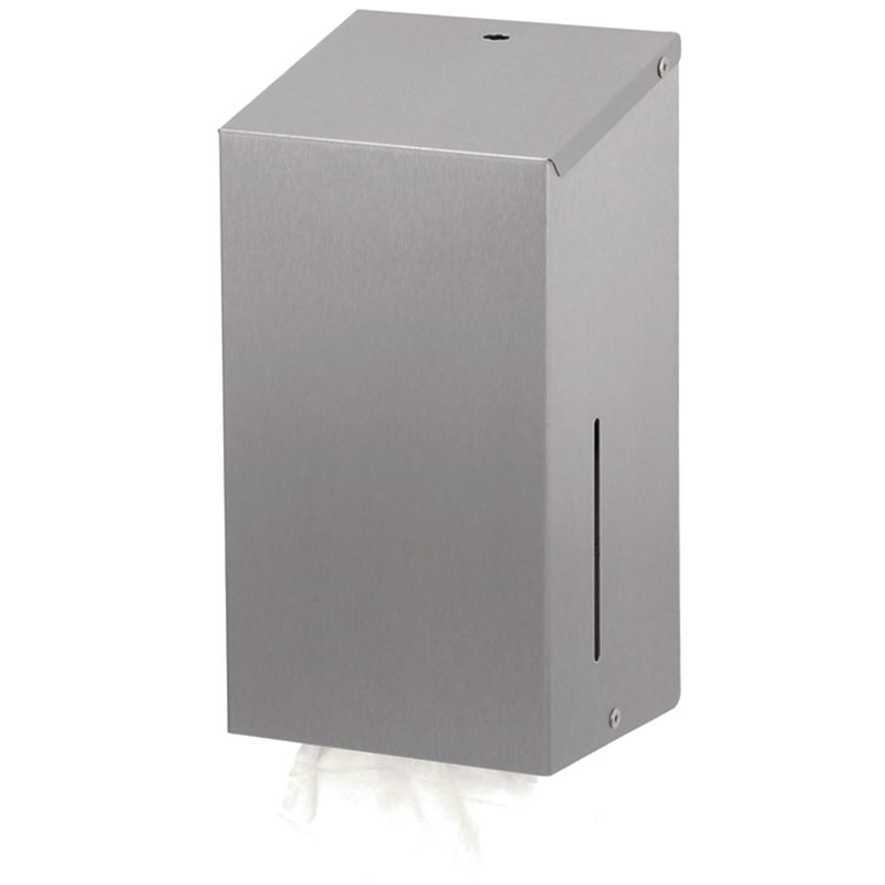 Distributore di carta WC a foglio singolo in acciaio inox E01 E