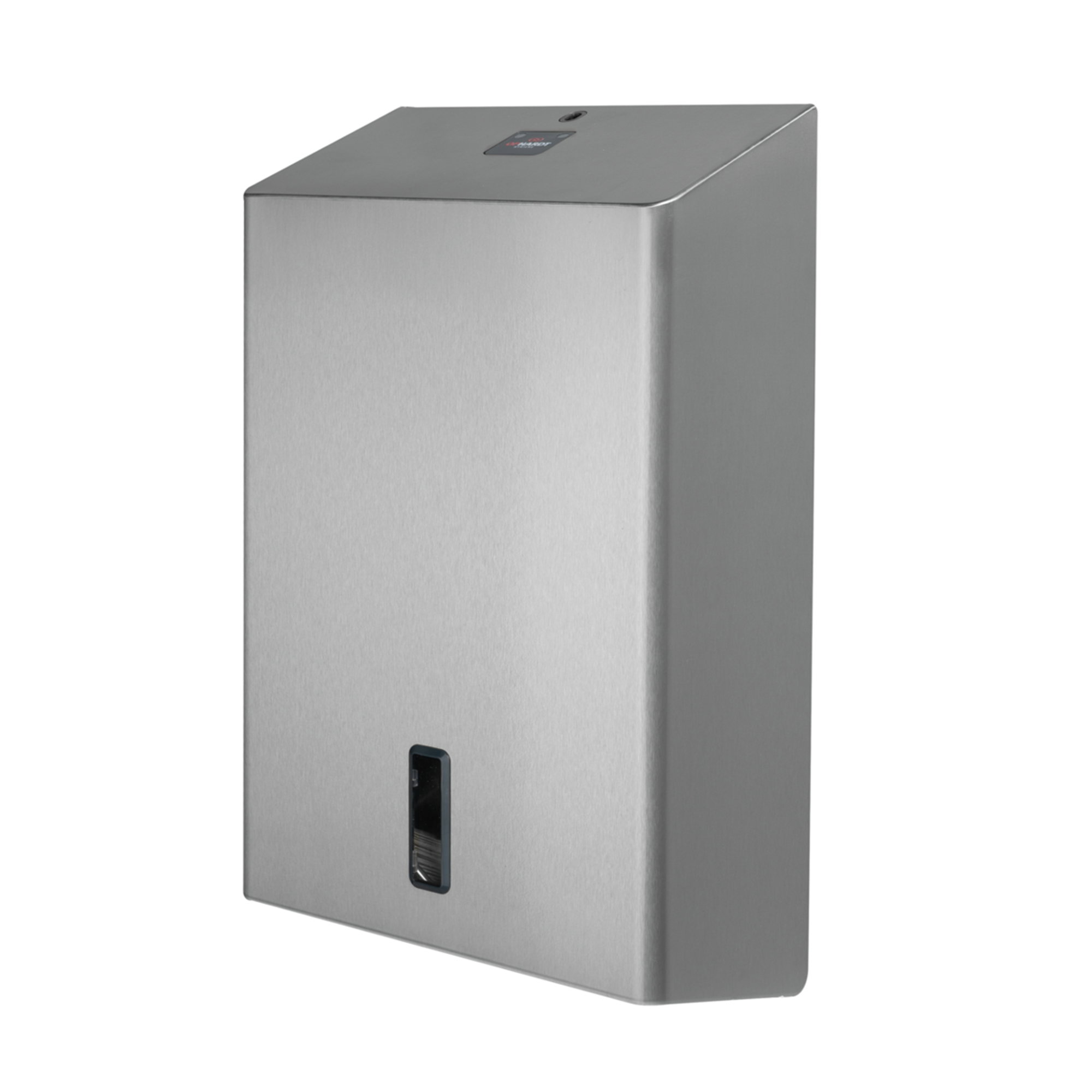Papierspender, Stainlessstahl, Spender, Hochformat, Wandspender?, Handtuchspender, Sensor, Stahl, Wandmontage, Industriell