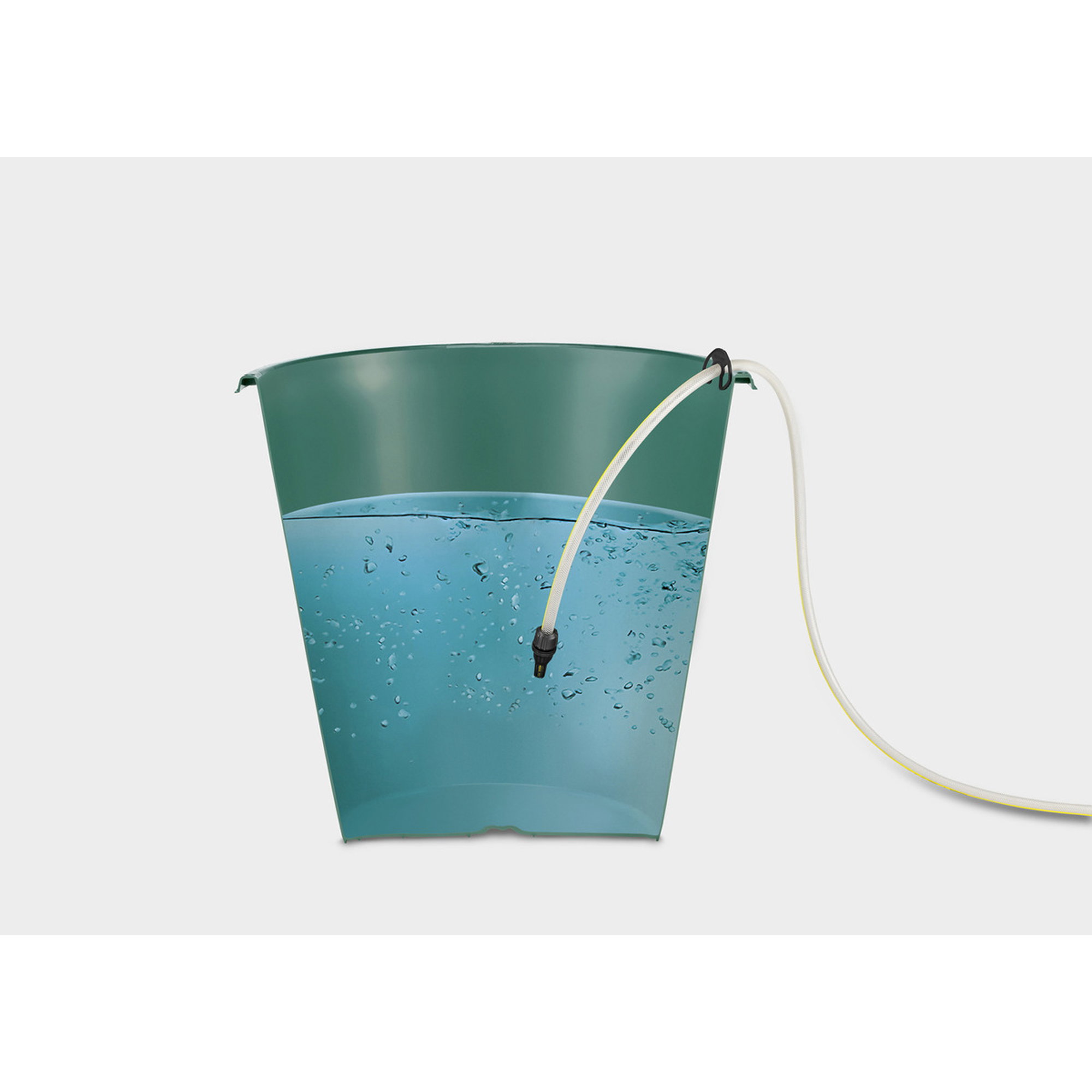 Eimer, Gießkanne, Wasserbehälter, Kunststoff, Grün/Blau