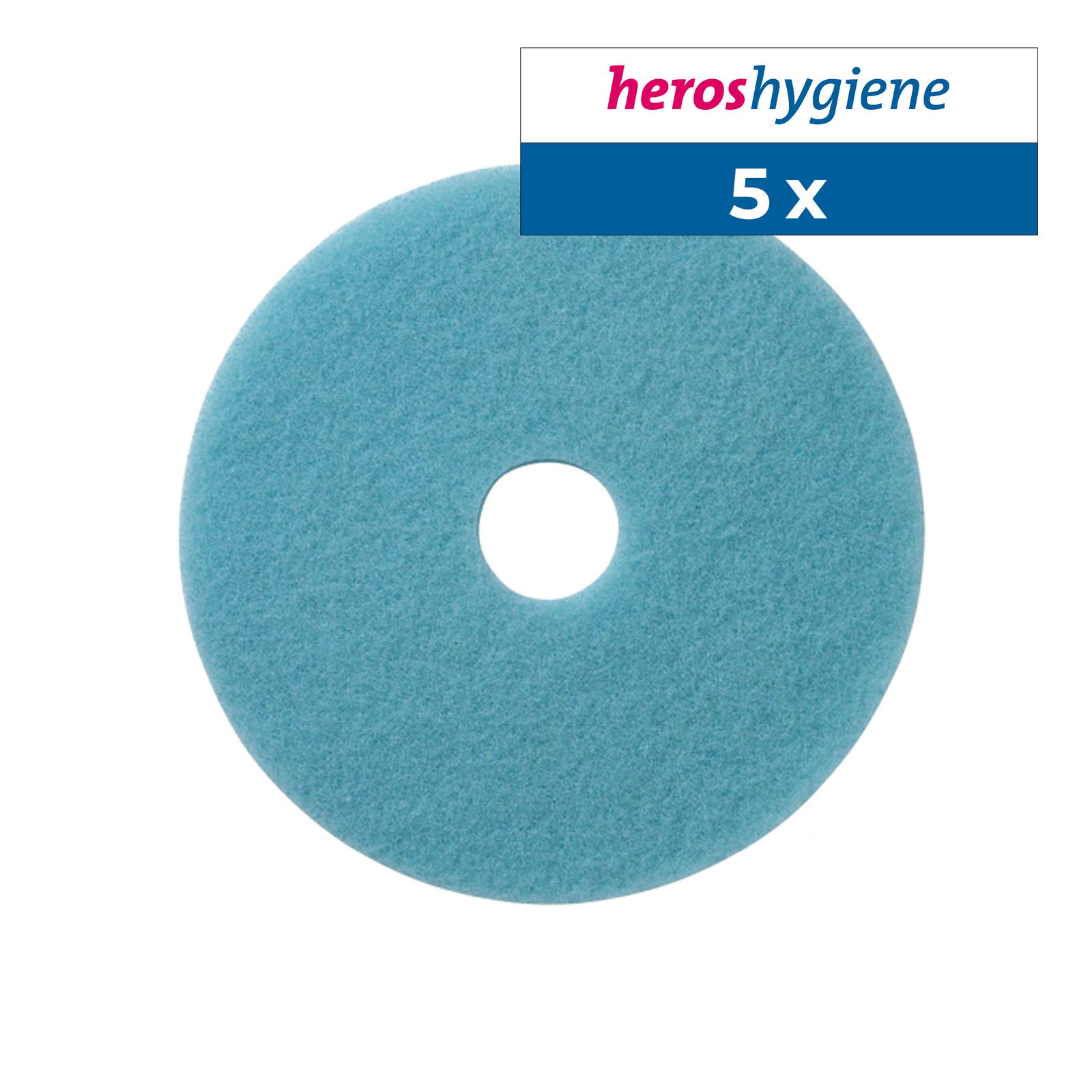 wecoline UHS Luster Lite Polierpad blau