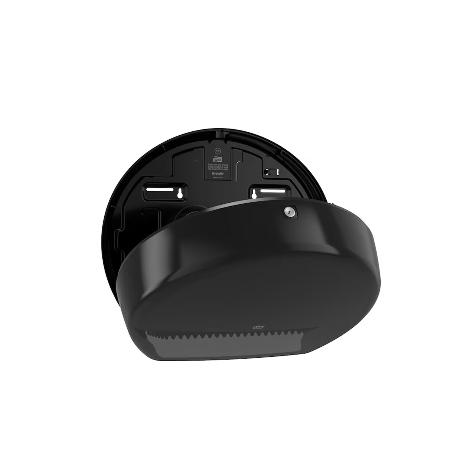 Tork Elevation 554008 Toilettenpapierspender Jumbo schwarz offen