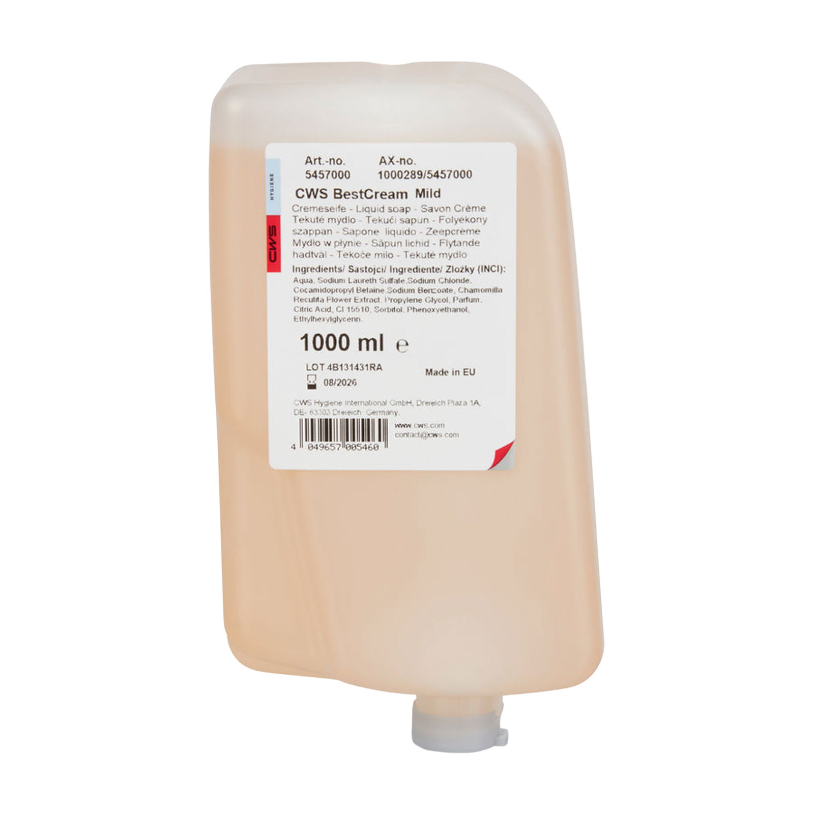 CWS Cremeseife Best Cream Mild 1000ml