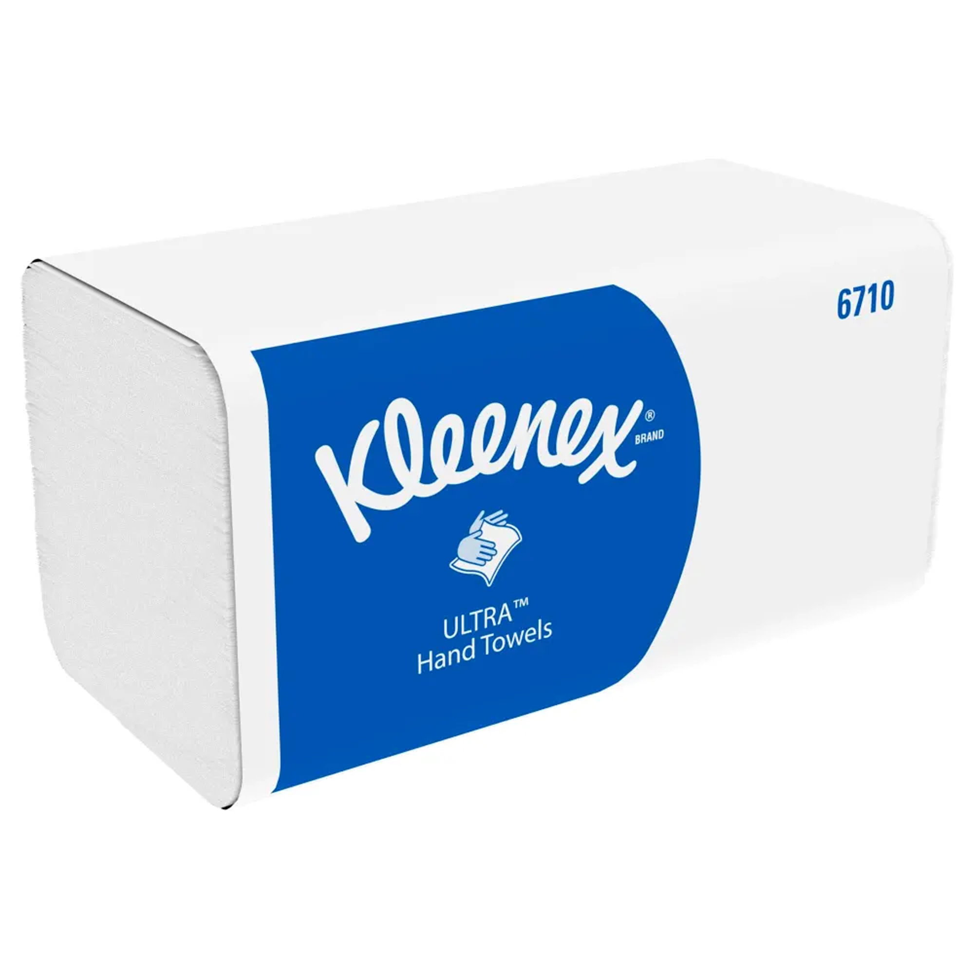 Papierhandtücher V-Falz | 3-lagig | Zellstoff | Kleenex 6710 Ultra