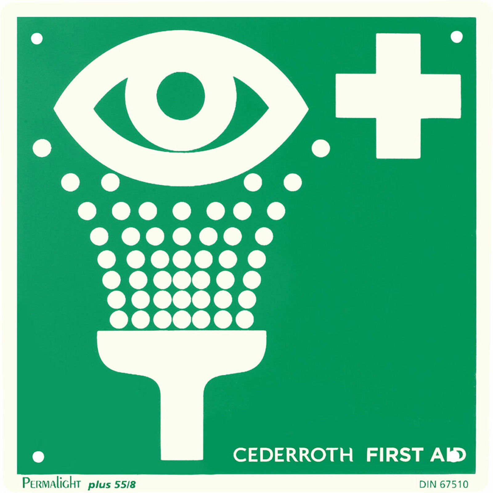 Cederroth 1740 Eye Wash Sign