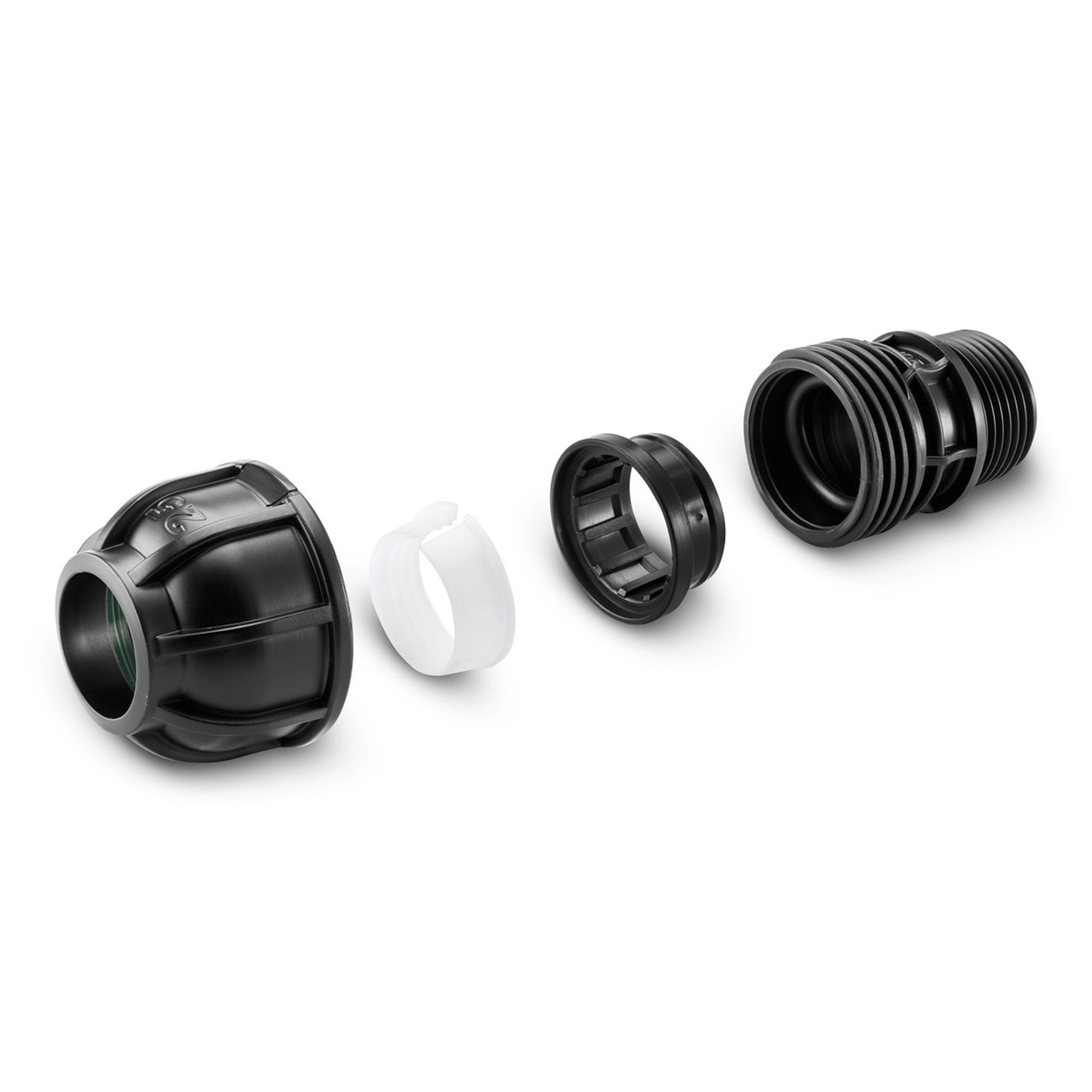 Schnellverschluss, Kappen-Set, Gehäuse, Schwarz, Dichtungsring
