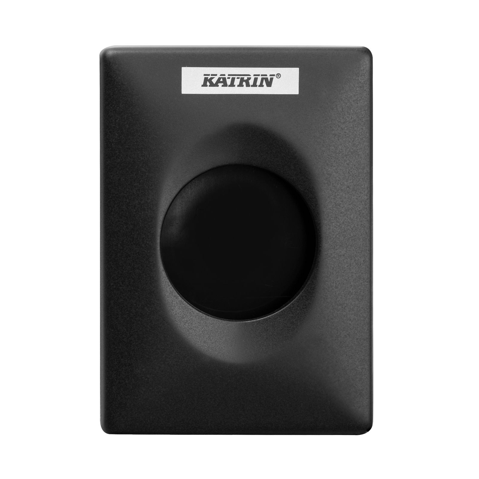 Distributeur de sachets hygiéniques Katrin 92247 en plastique noir