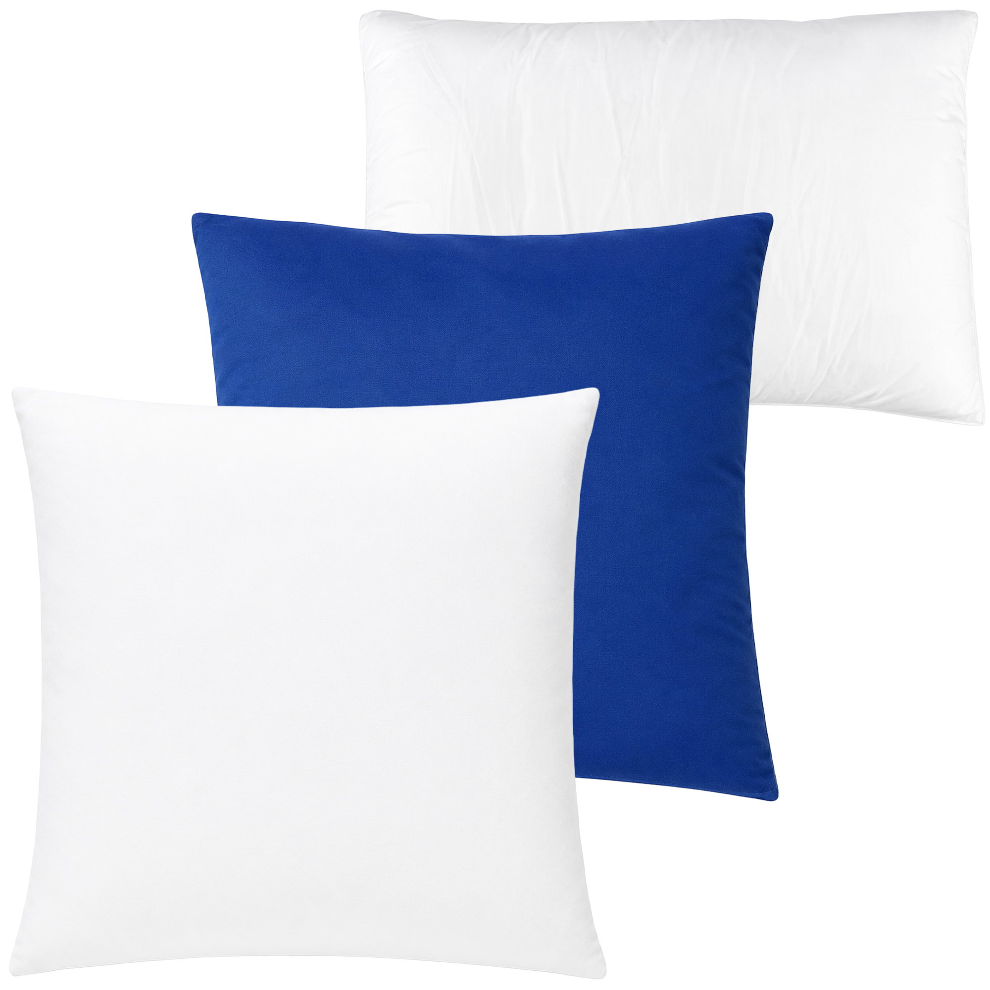 Kissen, Kissenbezug, Blau, Kissenhülle, Textil