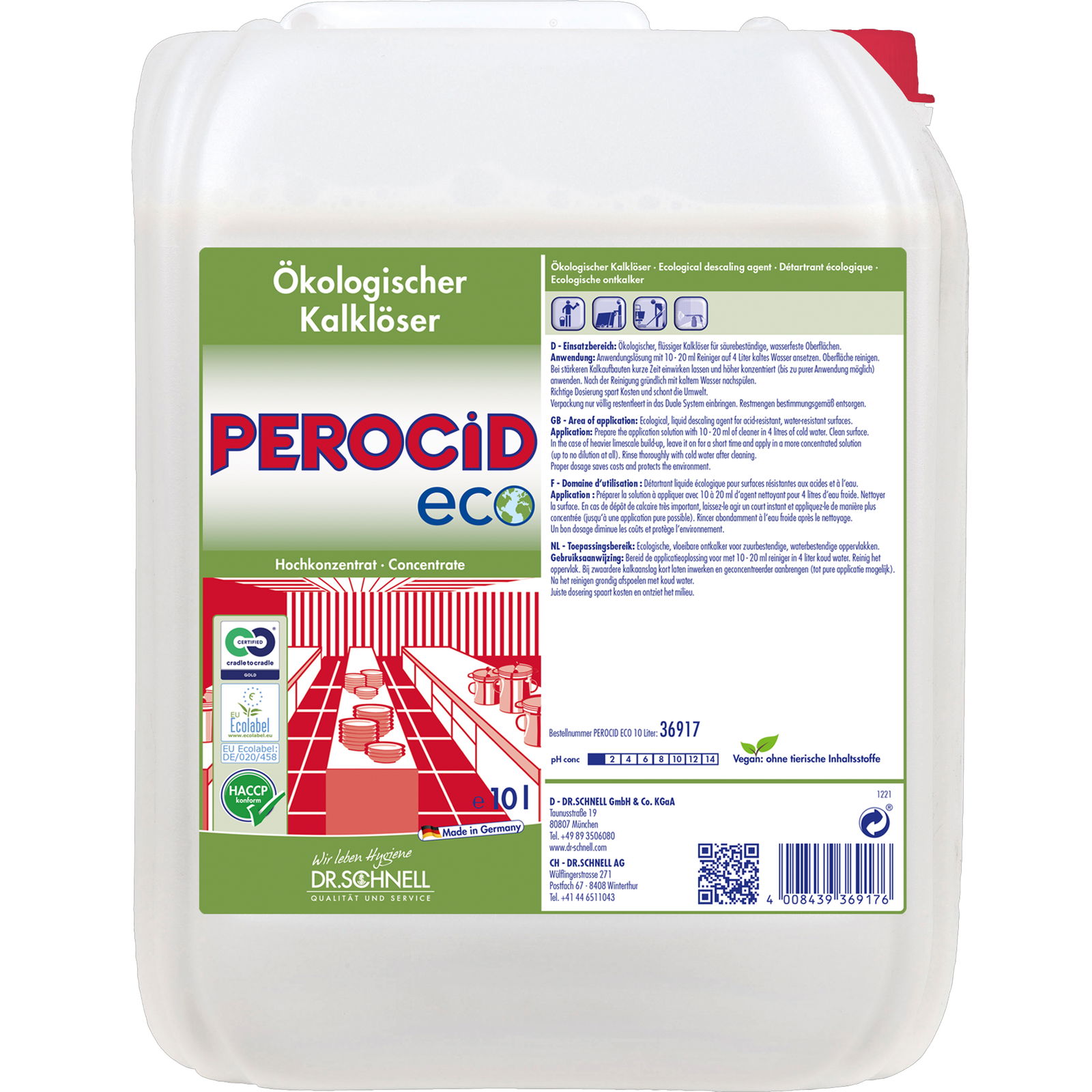 Détartrant Dr. Schnell Perocid Eco