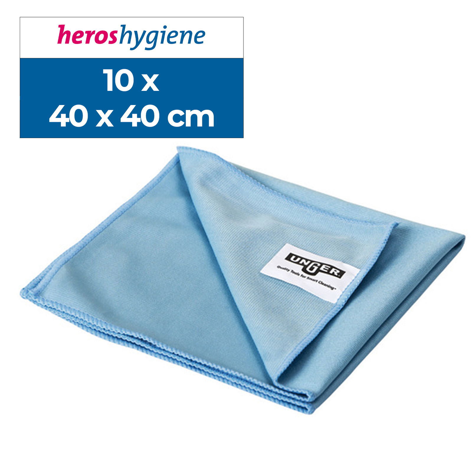 Mikrofasertücher Unger MicroWipe Lite MF40E 10 Stück