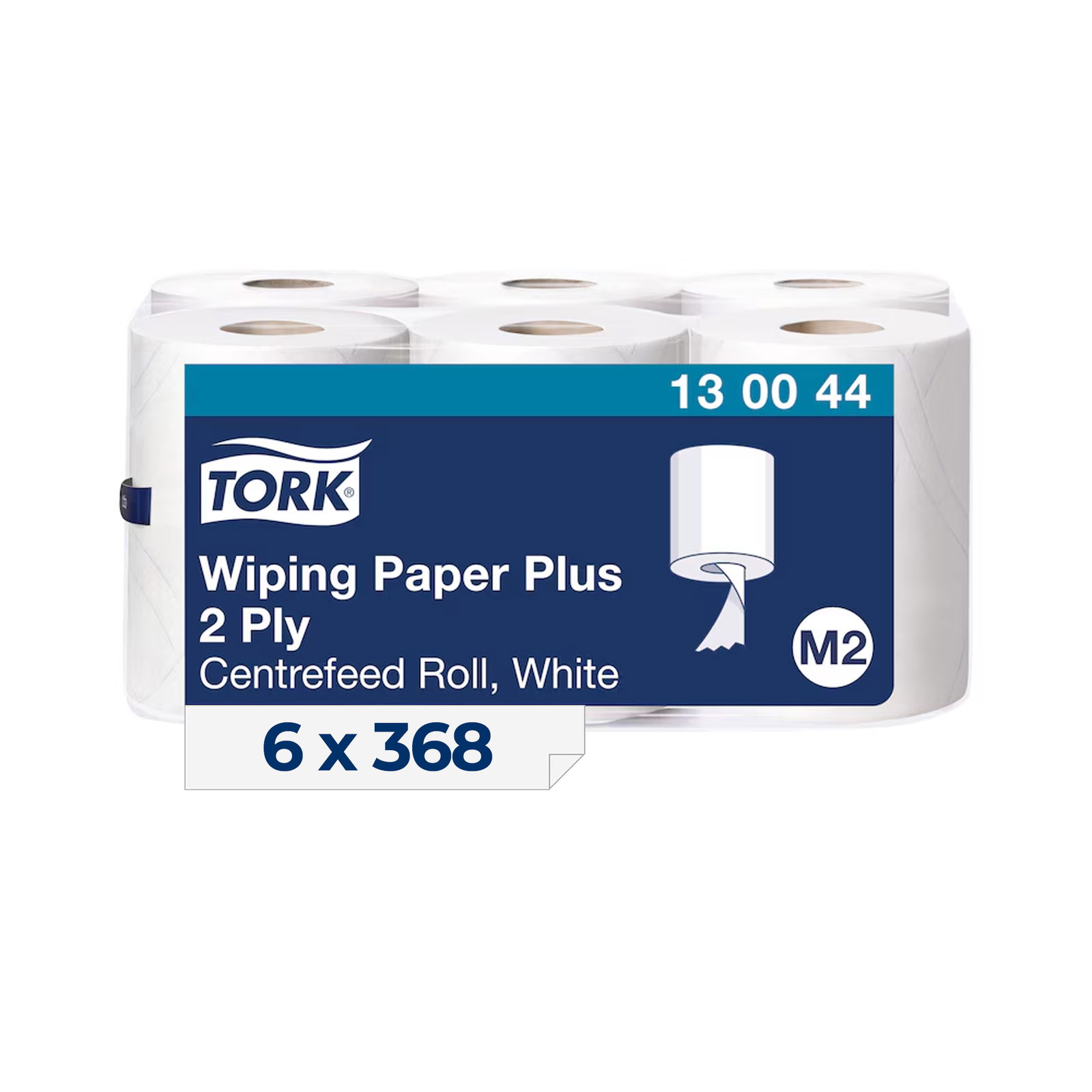 Tork 130044 Reinigungsrollen Midi M2 2-lagig