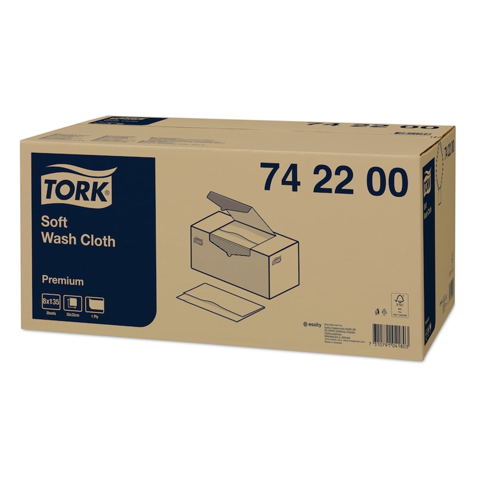 Tork 742200 weiches Waschtuch Premium