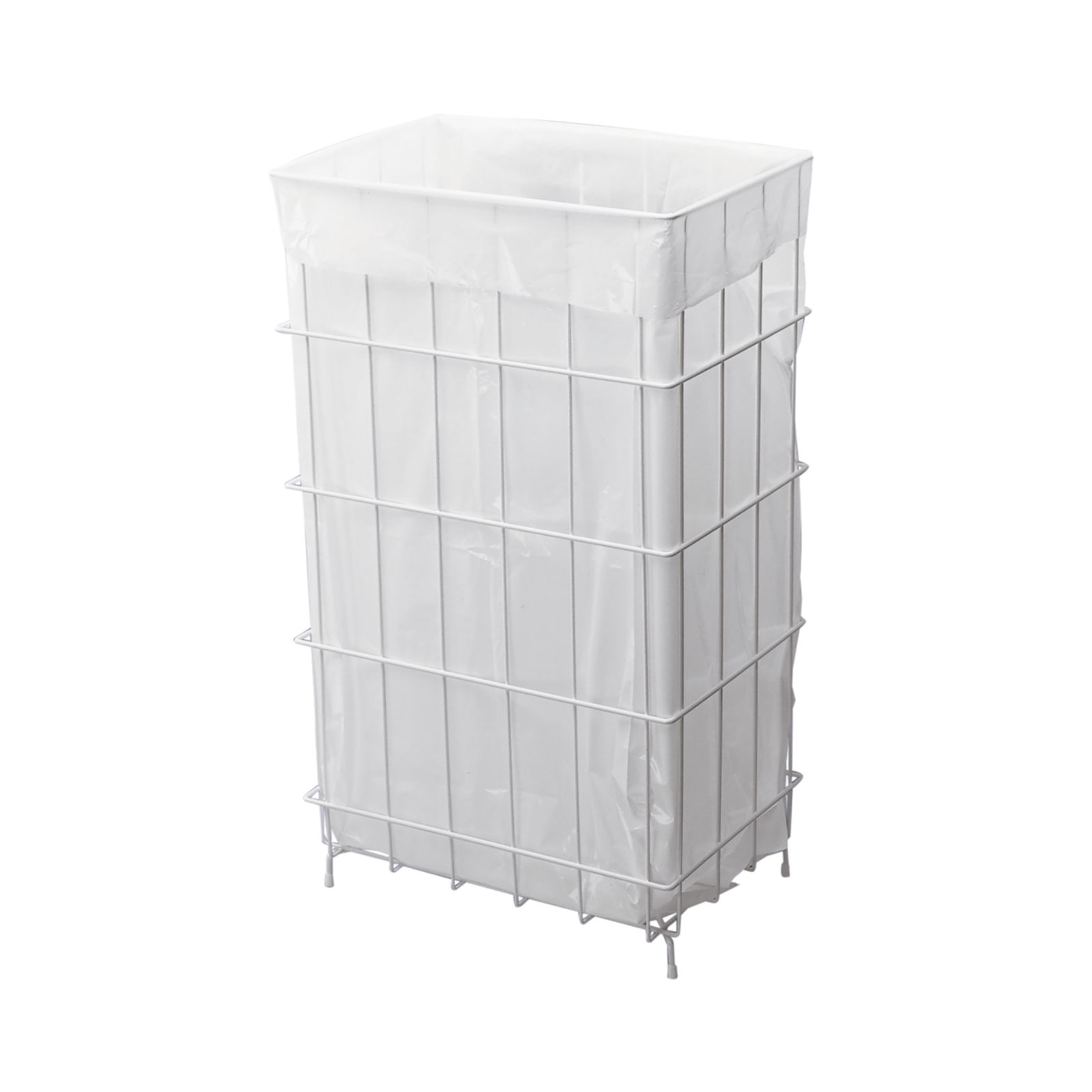 Ophardt 705100 Abfallkorb 60 Liter Edelstahl weiss SK 60 P