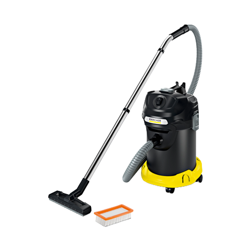 Staubsauger, Trockensauger, Kärcher, Flache Bürste, Saugschlauch