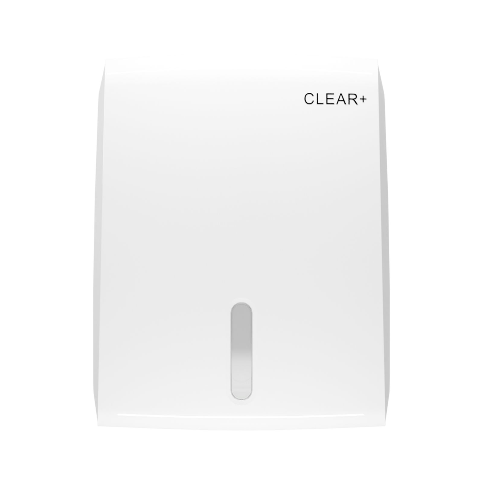 Clear+-1701513-Falthandtuchspender weiß