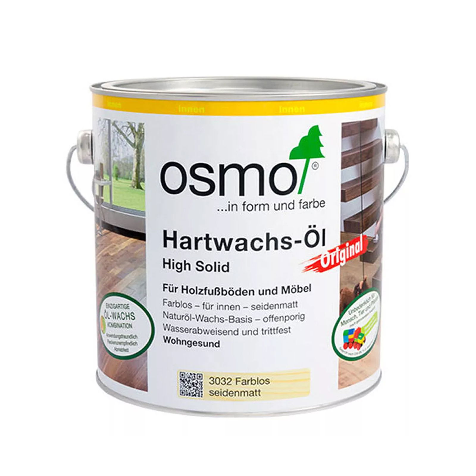 Osmo 10300001 Hartwachsöl für Fussböden