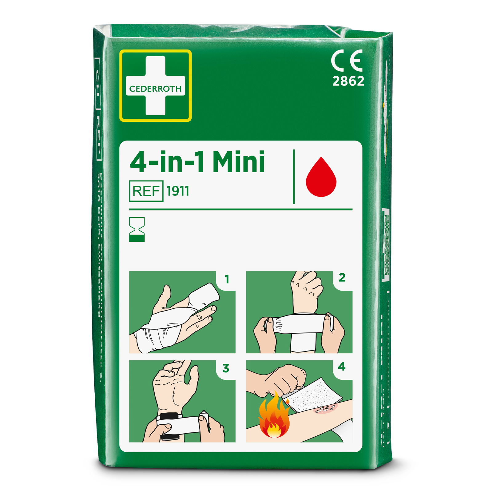 4-in-1 Mini Wonder Bandage Cederroth