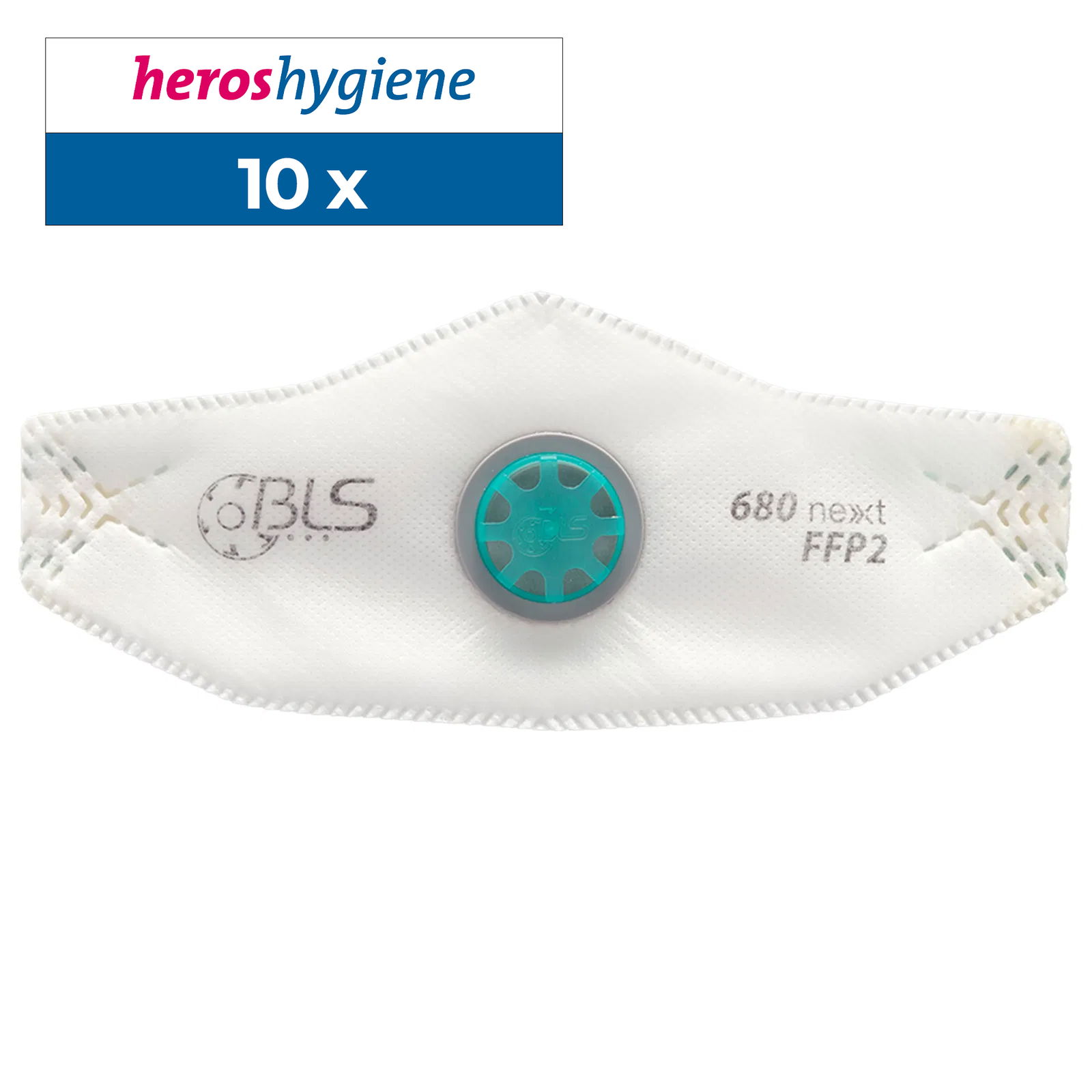 FFP2 Atemschutzmaske BLS 680next, Dispenser mit 10 Masken