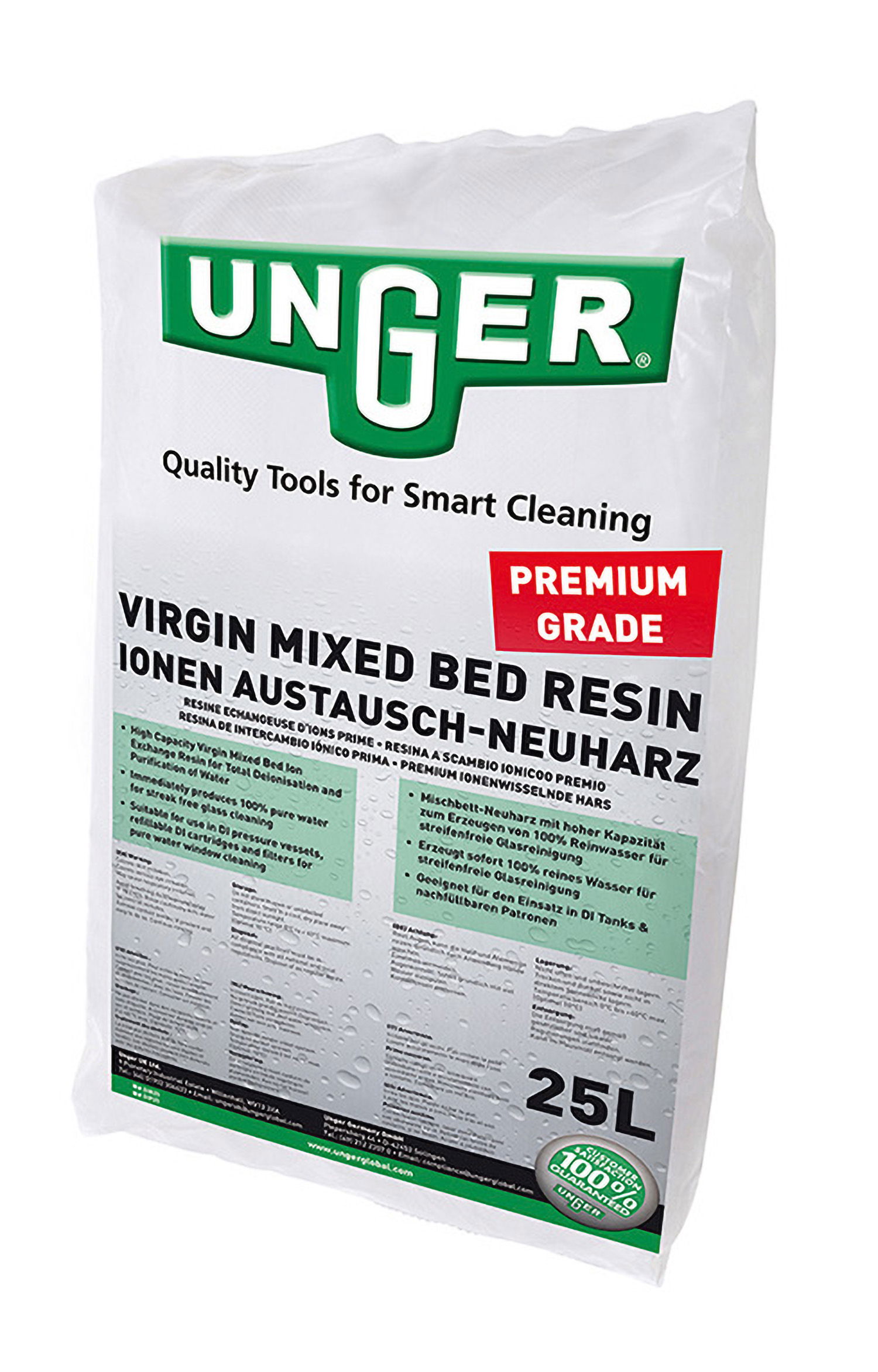 UNGER Premium Ionen-Austauschharz Sack