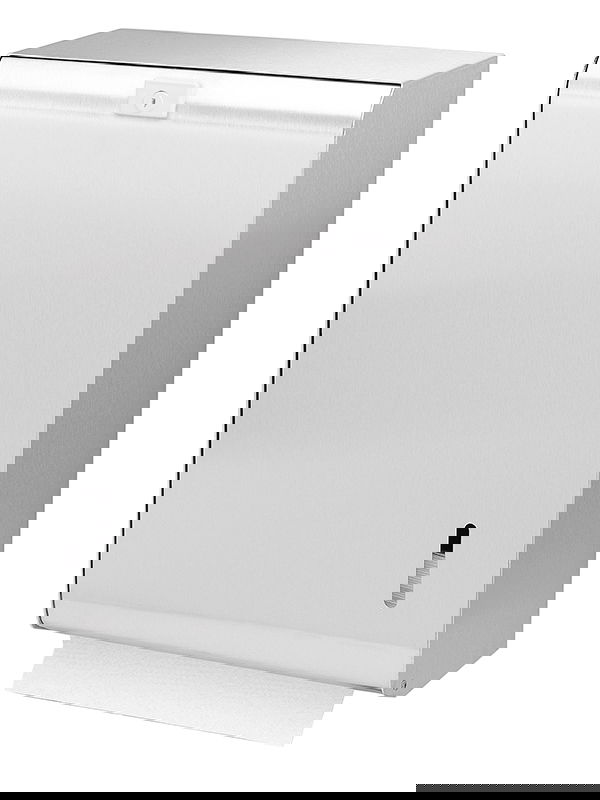 Papierhandtuchspender 750 Blatt Edelstahl