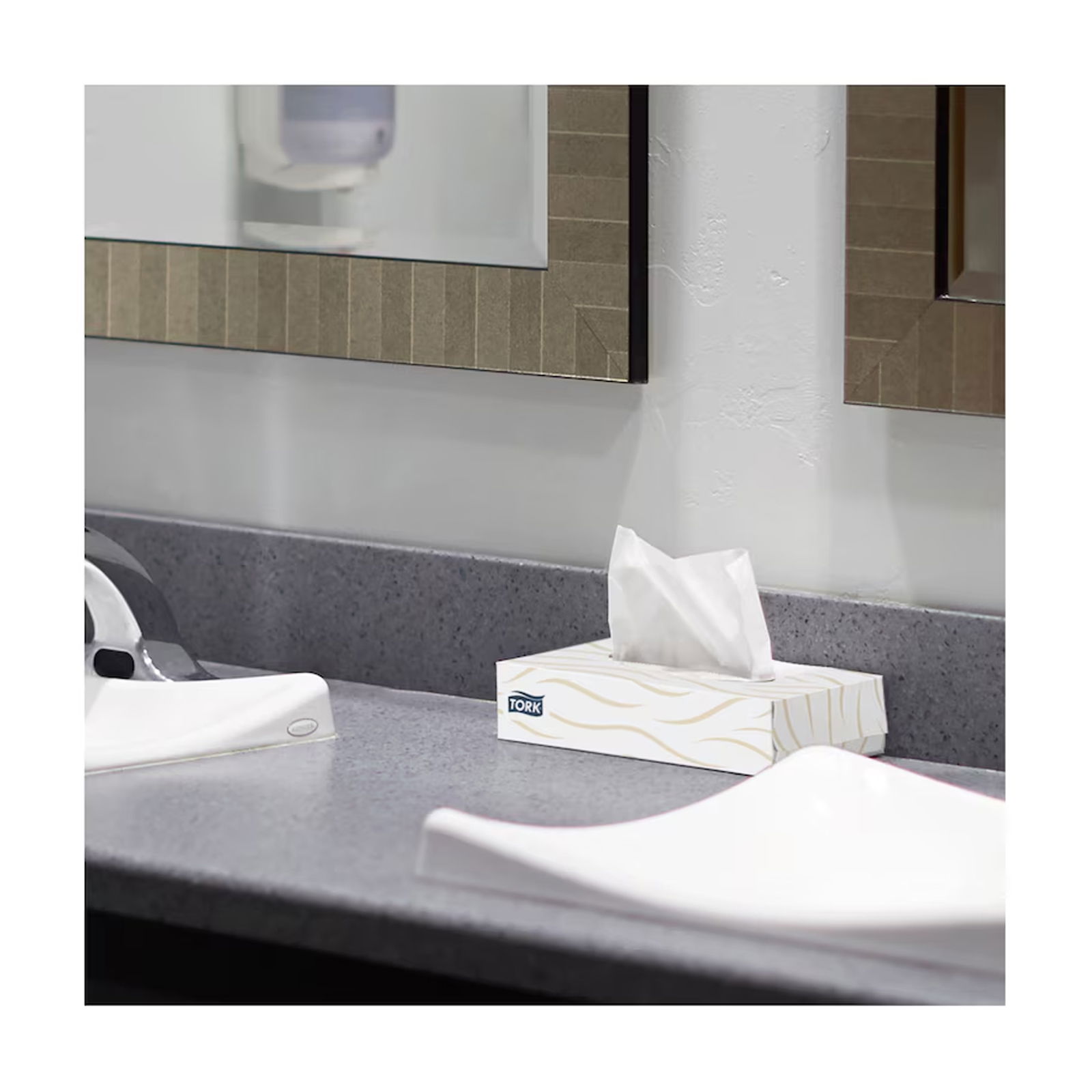 TORK 140280 F1 extra weiche Kosmetiktücher 2-lagig Zellstoff 100 Blatt