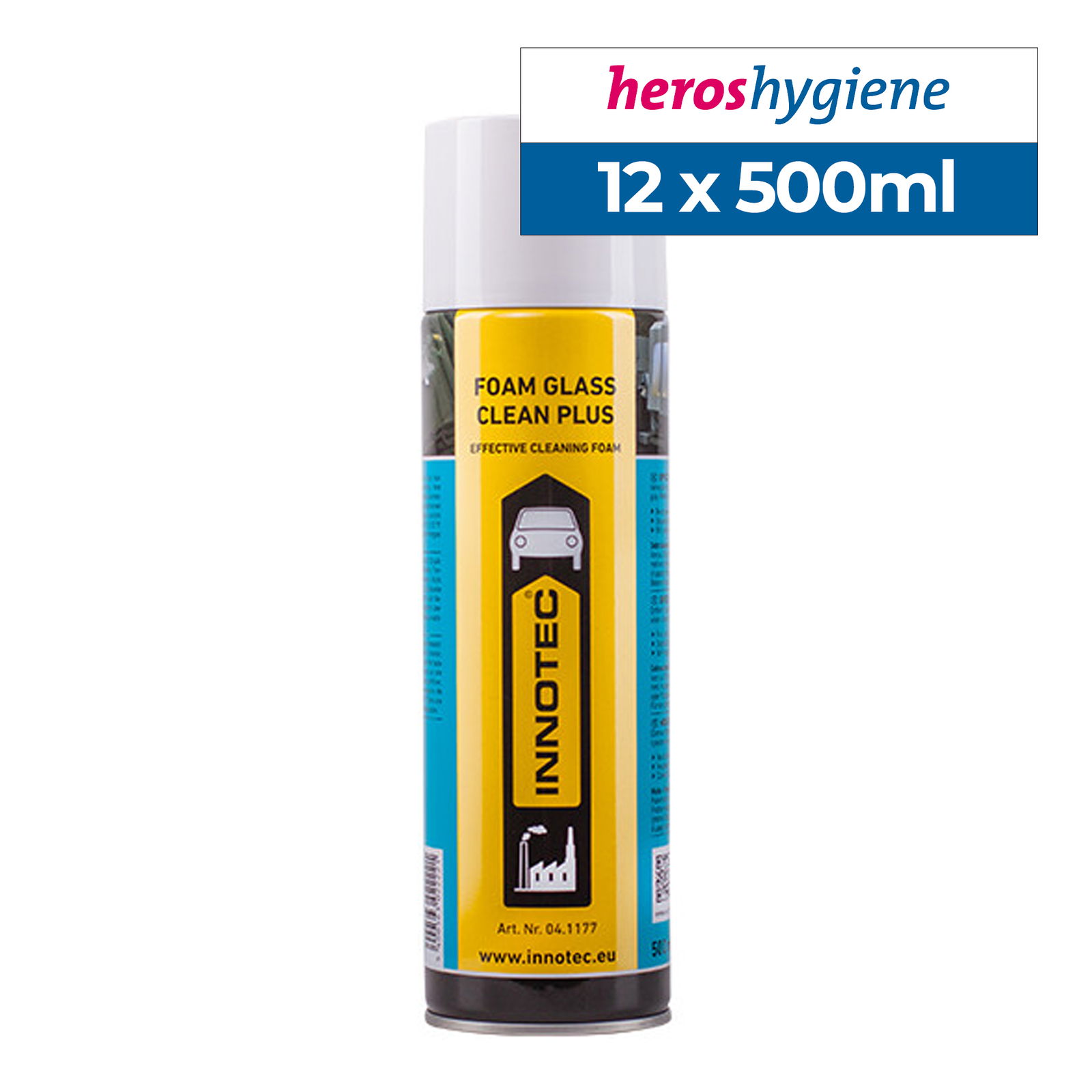 Innotec 1220-00 Foam Glass Clean Plus 500ml Sprühdose