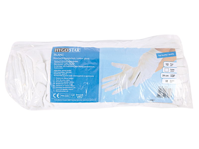 Baumwollhandschuhe Weiss