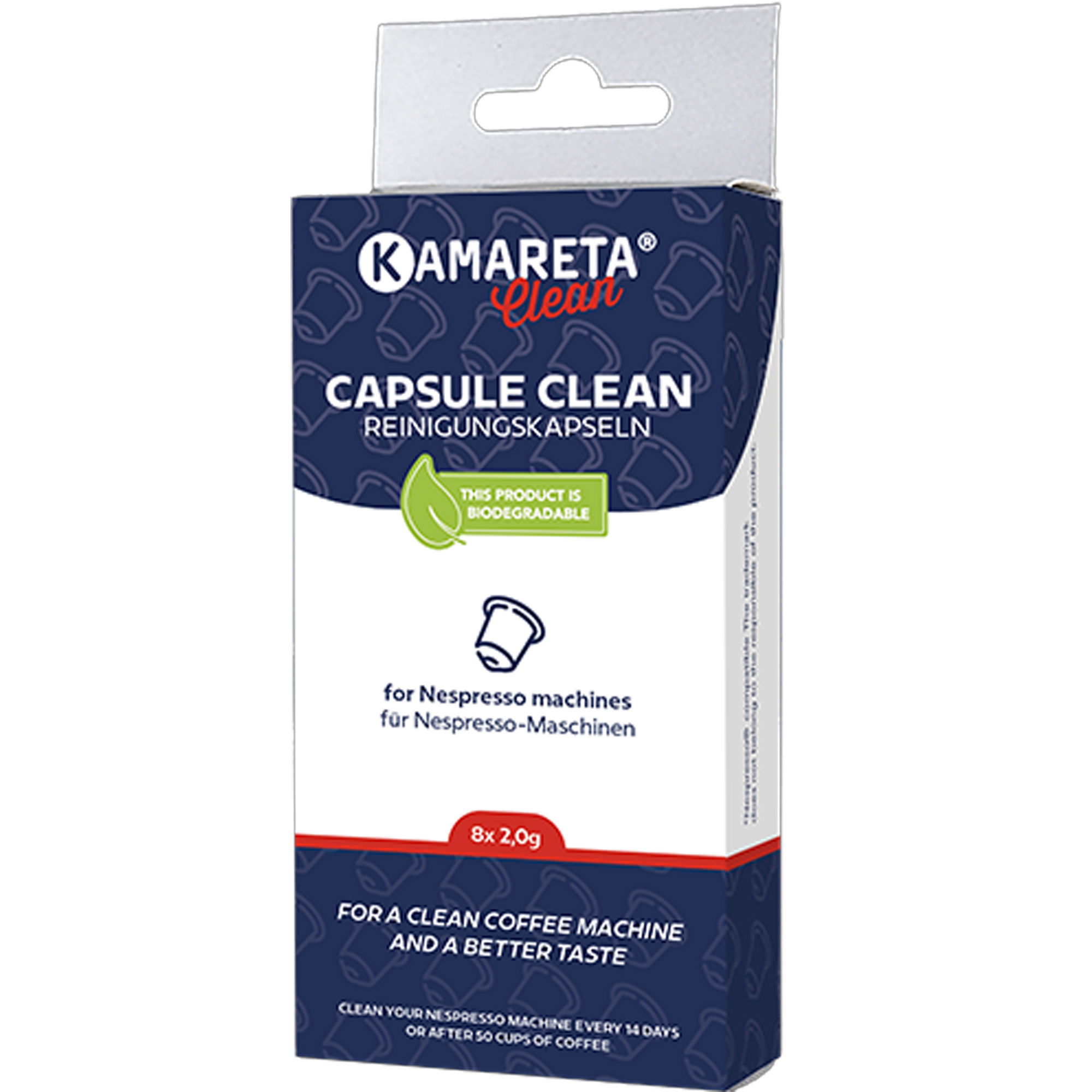 Reinigungskapseln für Nespresso-Maschinen | Kamareta