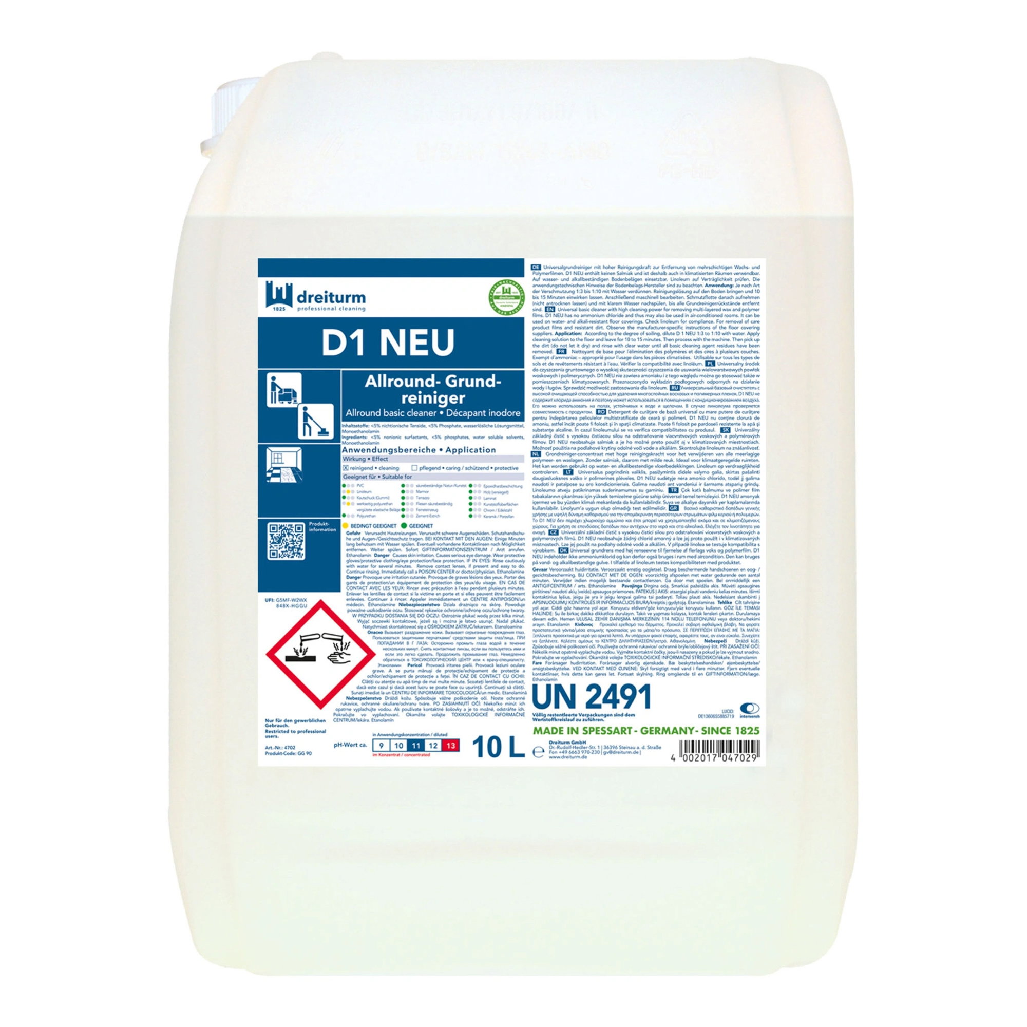 Grundreiniger | dreiturm D1 NEU