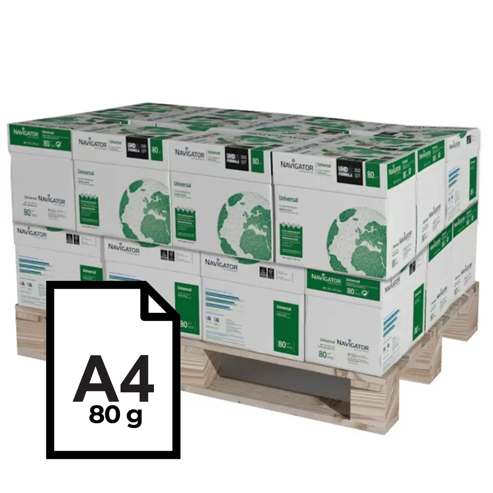 Copy paper Navigator Universal | A4 | 80 g | half pallet