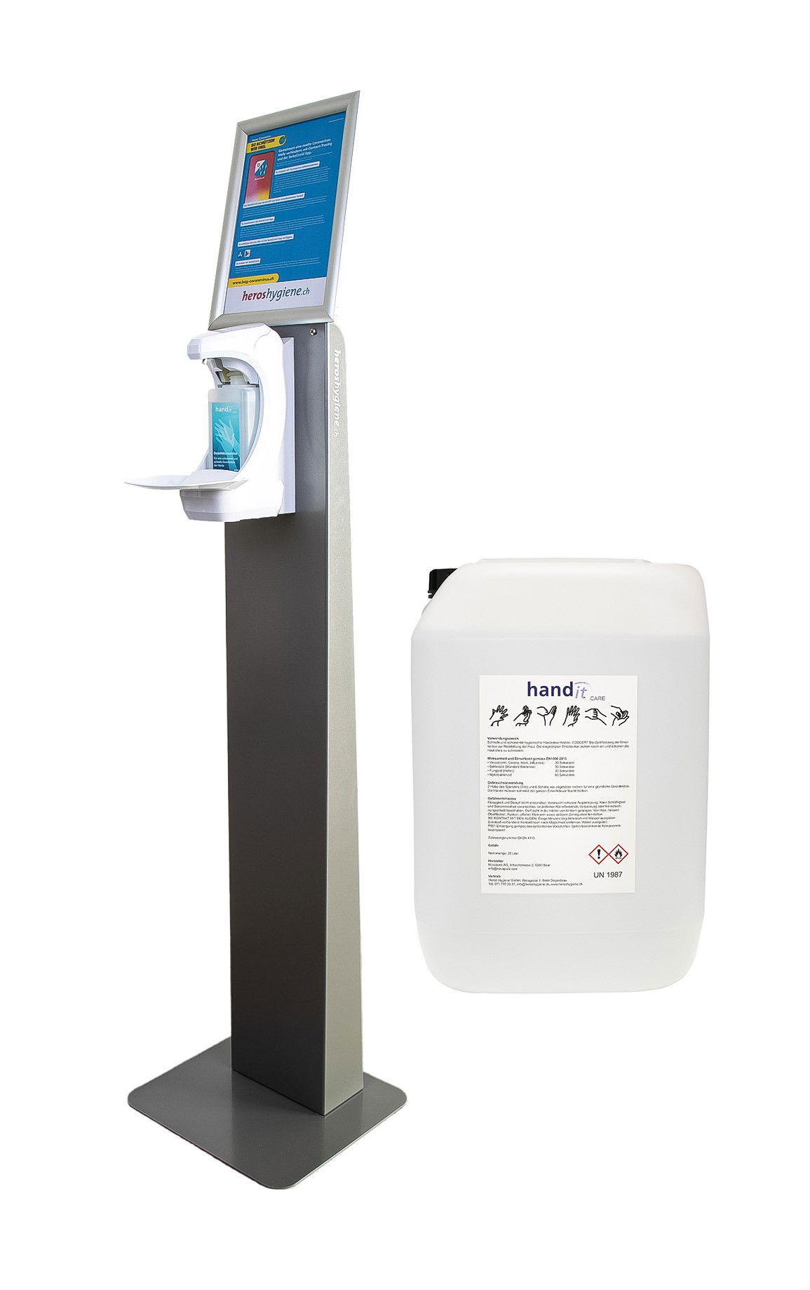 desinfektionsmittelspender touchless